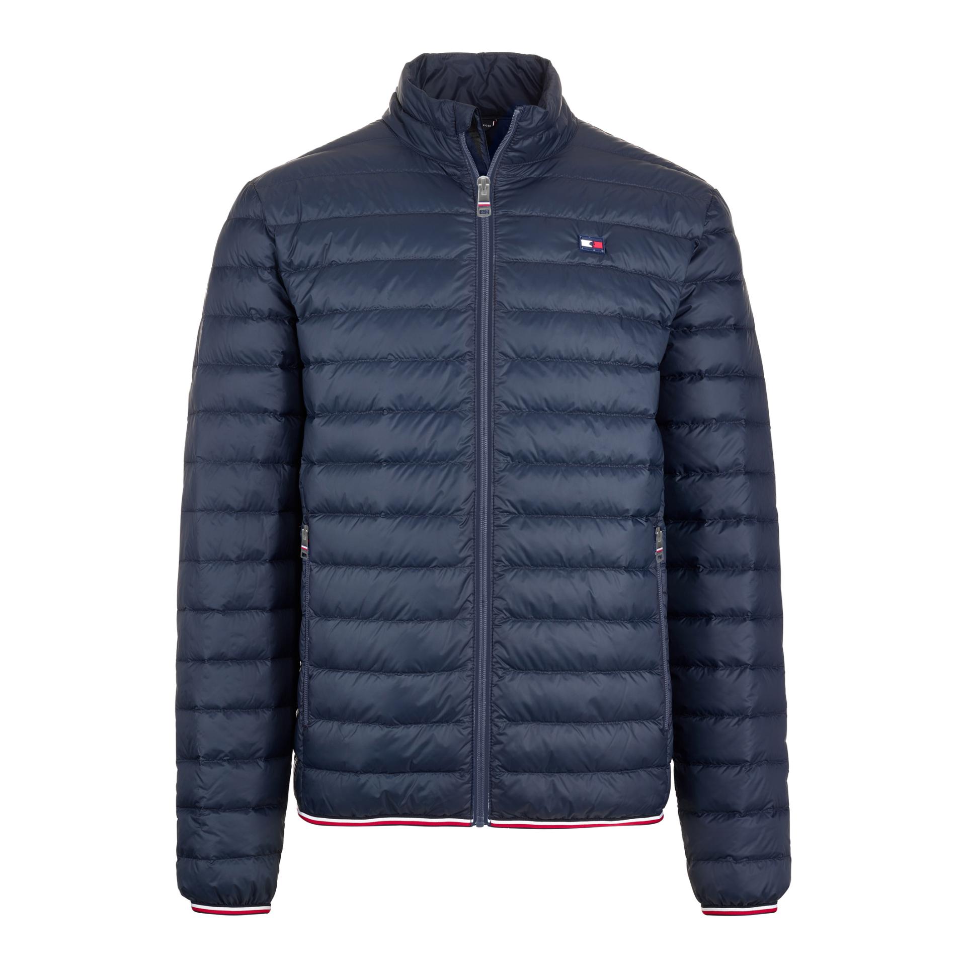 Tommy Hilfiger Equestrian Leichte Re-Down Jacke Herren - Desert Sky -  Grösse Bekleidung Herren: L