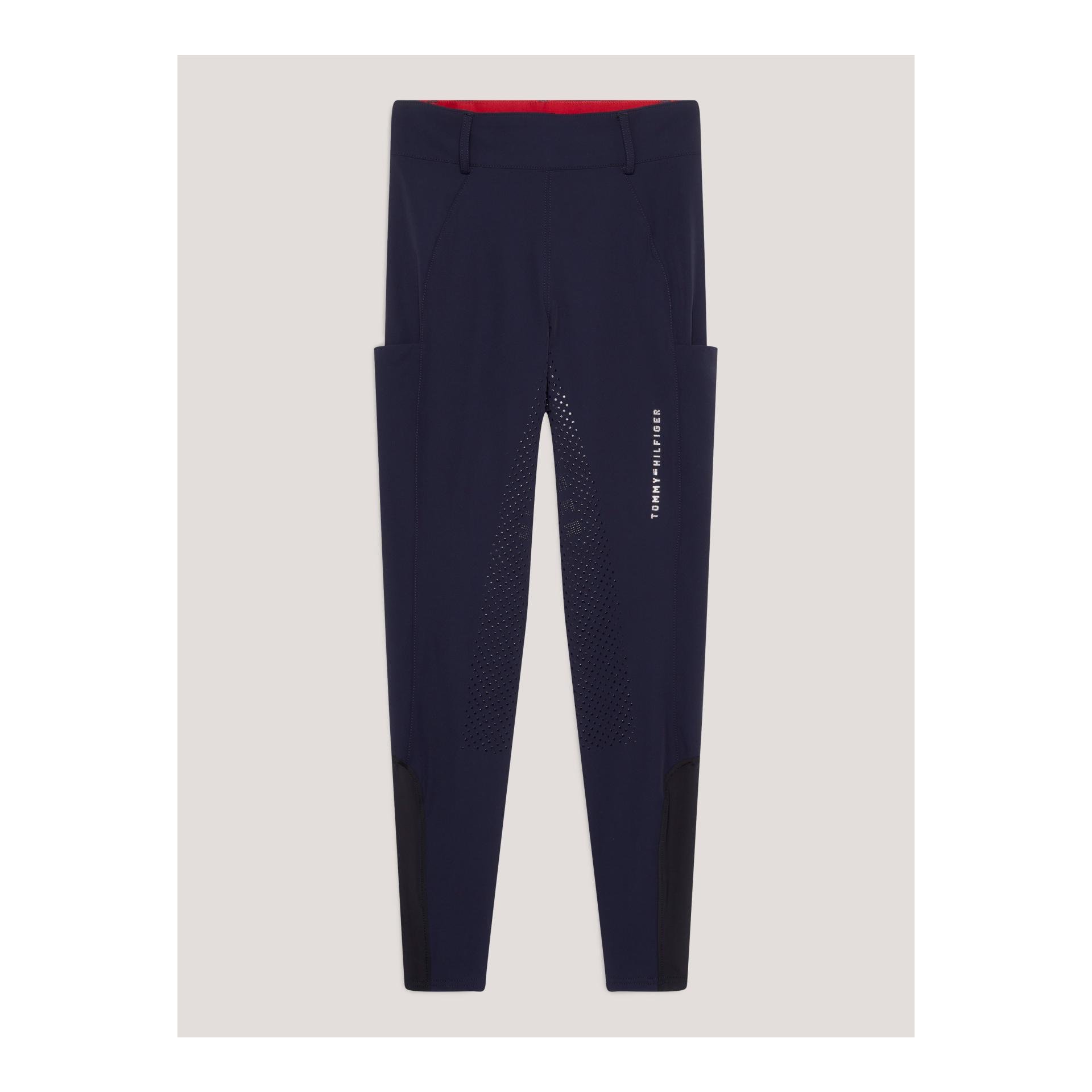 Tommy Hilfiger Equestrian Reitleggings Rome Vollgrip Damen - Desert Sky - Grösse Bekleidung Damen: S