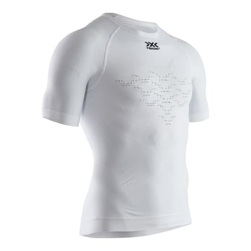 X Bionic Energizer 4.0 LT Shirt SH SL Herren - arctic white/dolomite grey - Arctic White / Dolomite Grey - Farbe: Arctic White / Dolomite Grey, Grösse Bekleidung Herren: M