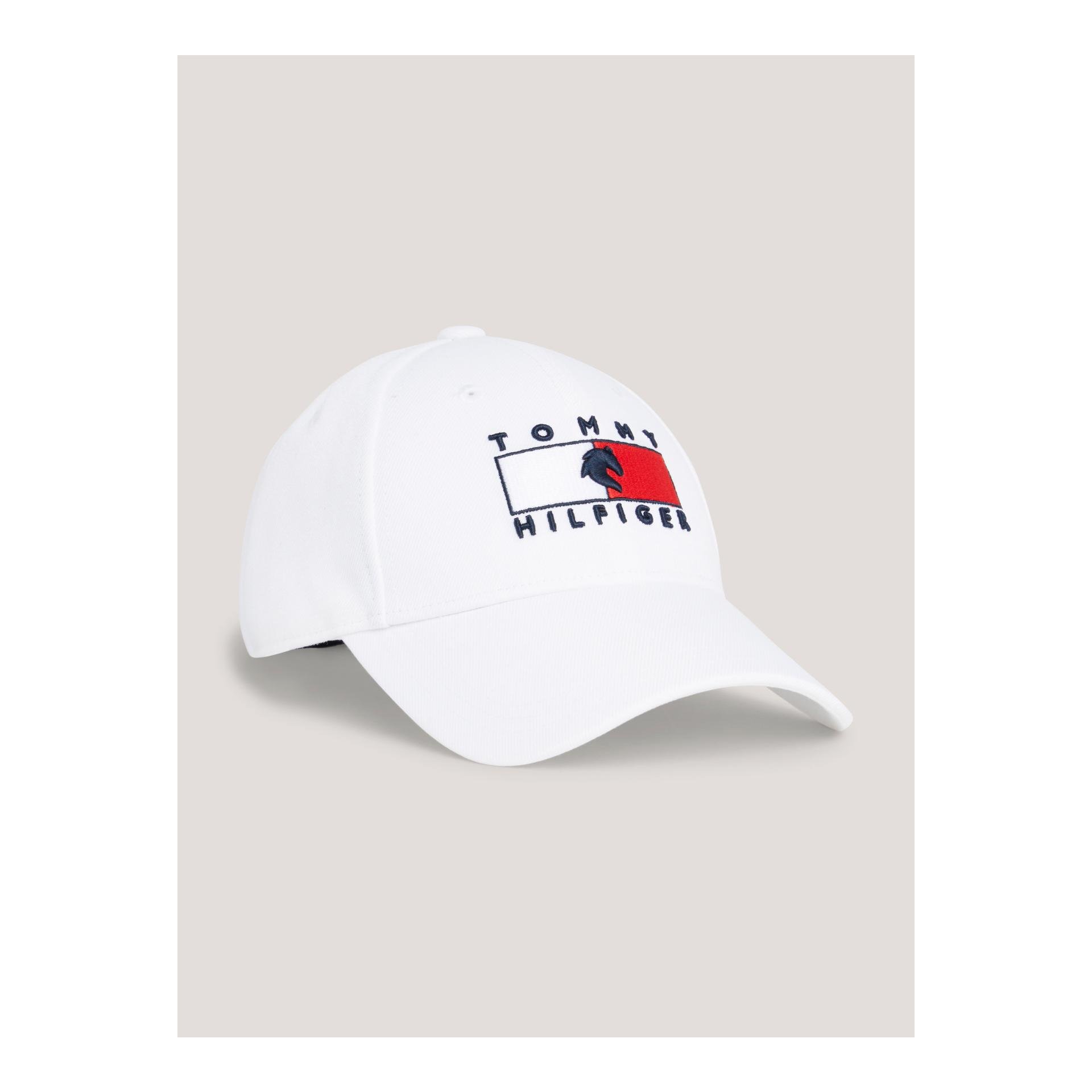 Tommy Hilfiger Equestrian Cap Montreal - Optic White - Reithelmgrössen: 58, Farbe: Optic White
