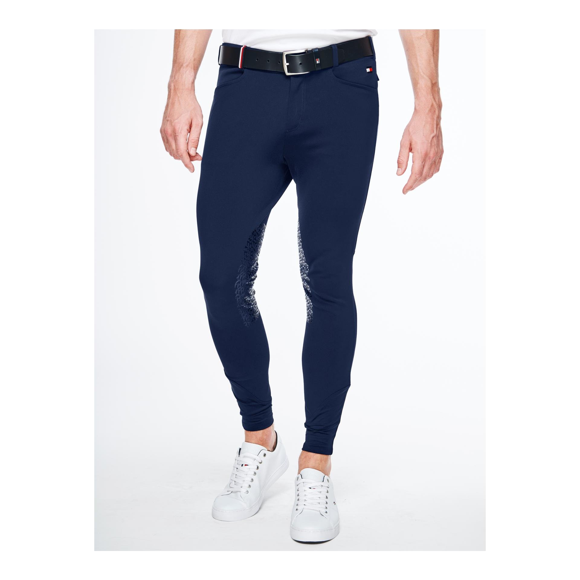 Tommy Hilfiger Equestrian Reithose Performance Kniegrip Herren - Desert Sky - Grösse Bekleidung Herren: XL