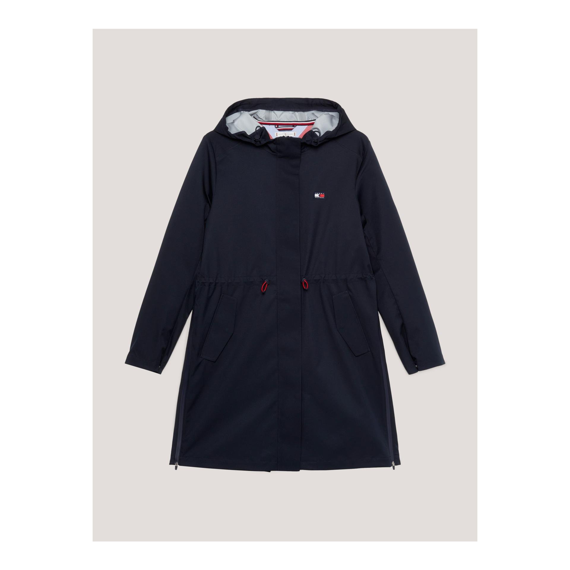 Tommy Hilfiger Equestrian Regenjacke Washington Damen - Desert Sky - Grösse Bekleidung Damen: S