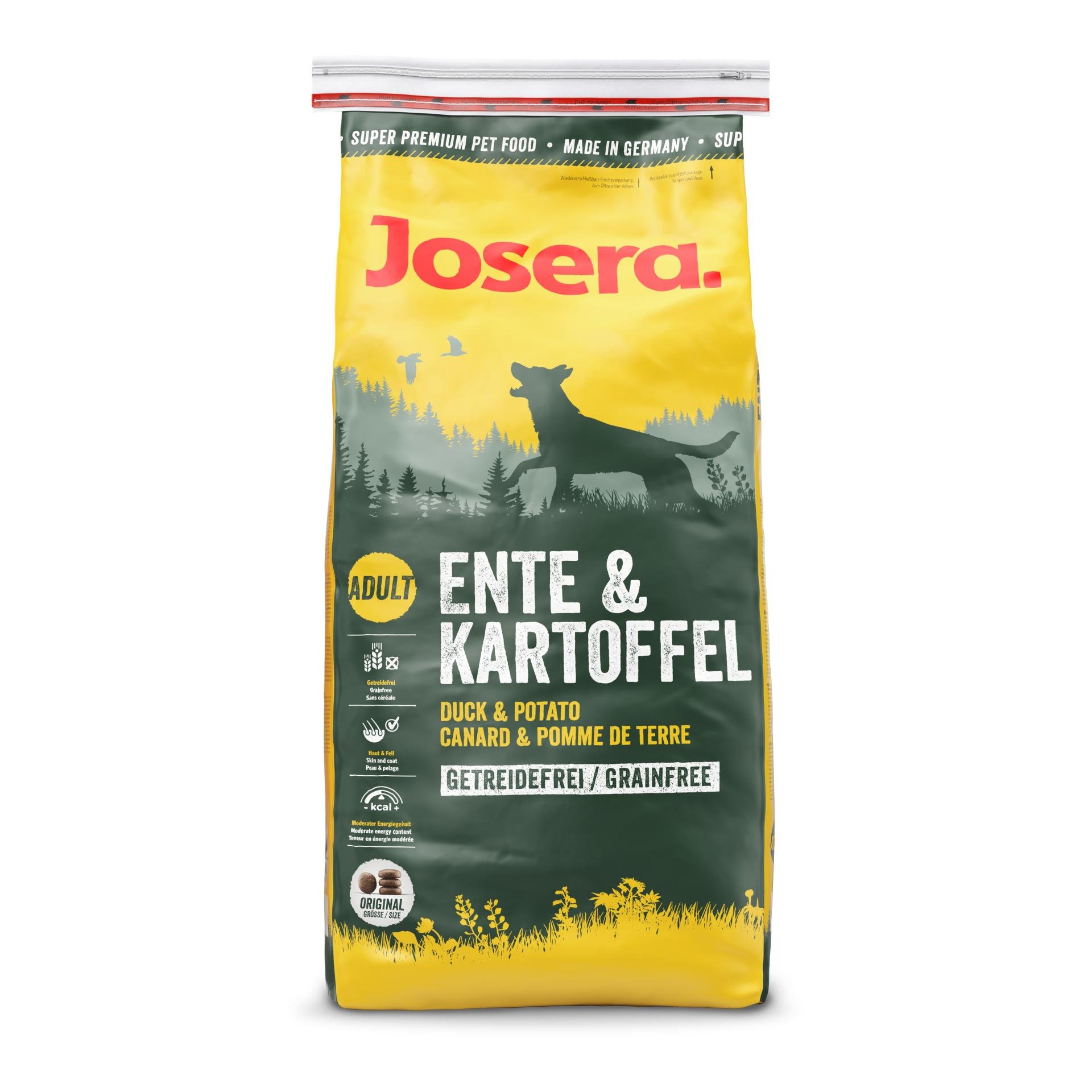 Josera Ente und Kartoffel Trockenfutter - Natur - Grösse: 12.5 kg