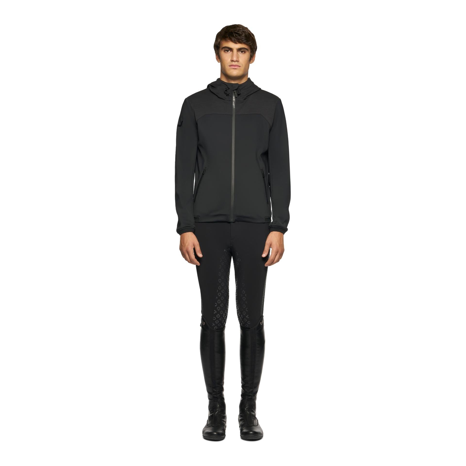 Cavalleria Toscana Softshelljacke Herren - black / dark grey - Black/Darkgrey - Grösse Bekleidung Herren: M