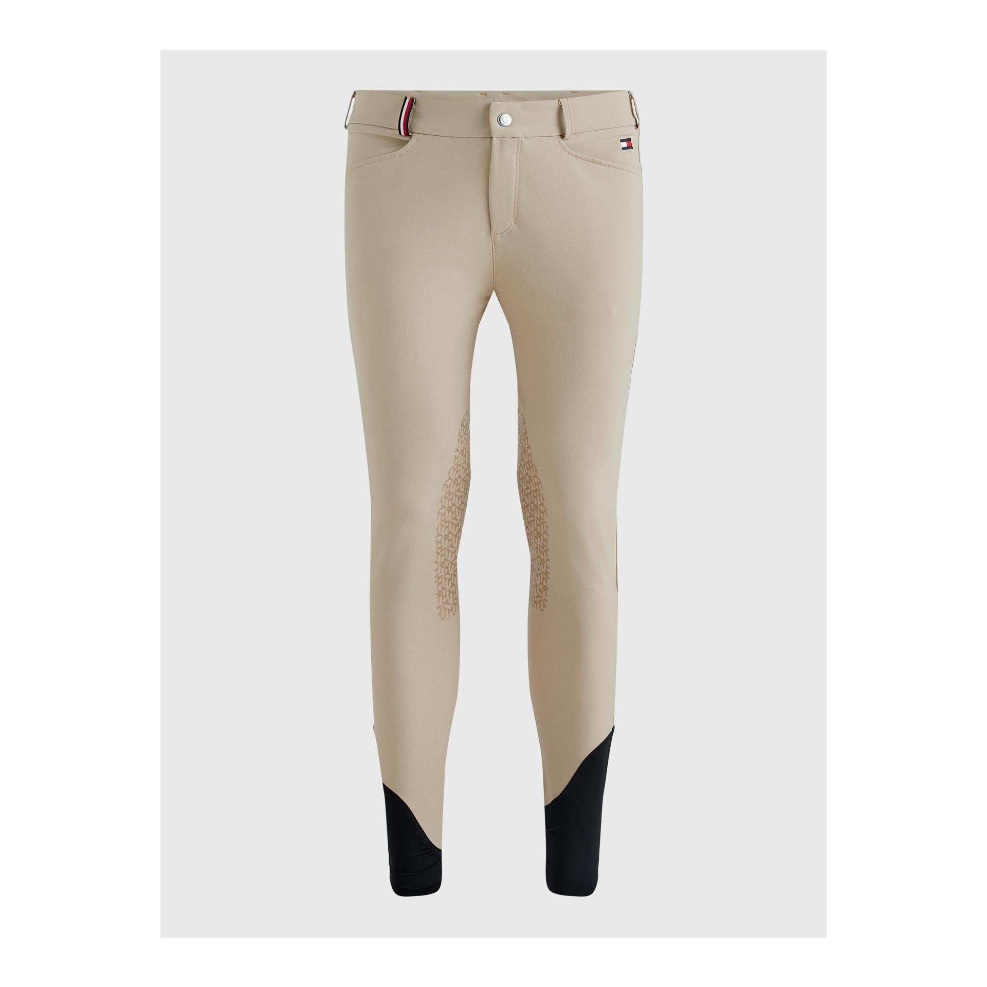 Tommy Hilfiger Equestrian Reithose Classic Style Kniegrip Herren - Beige - Grösse Bekleidung Herren: S