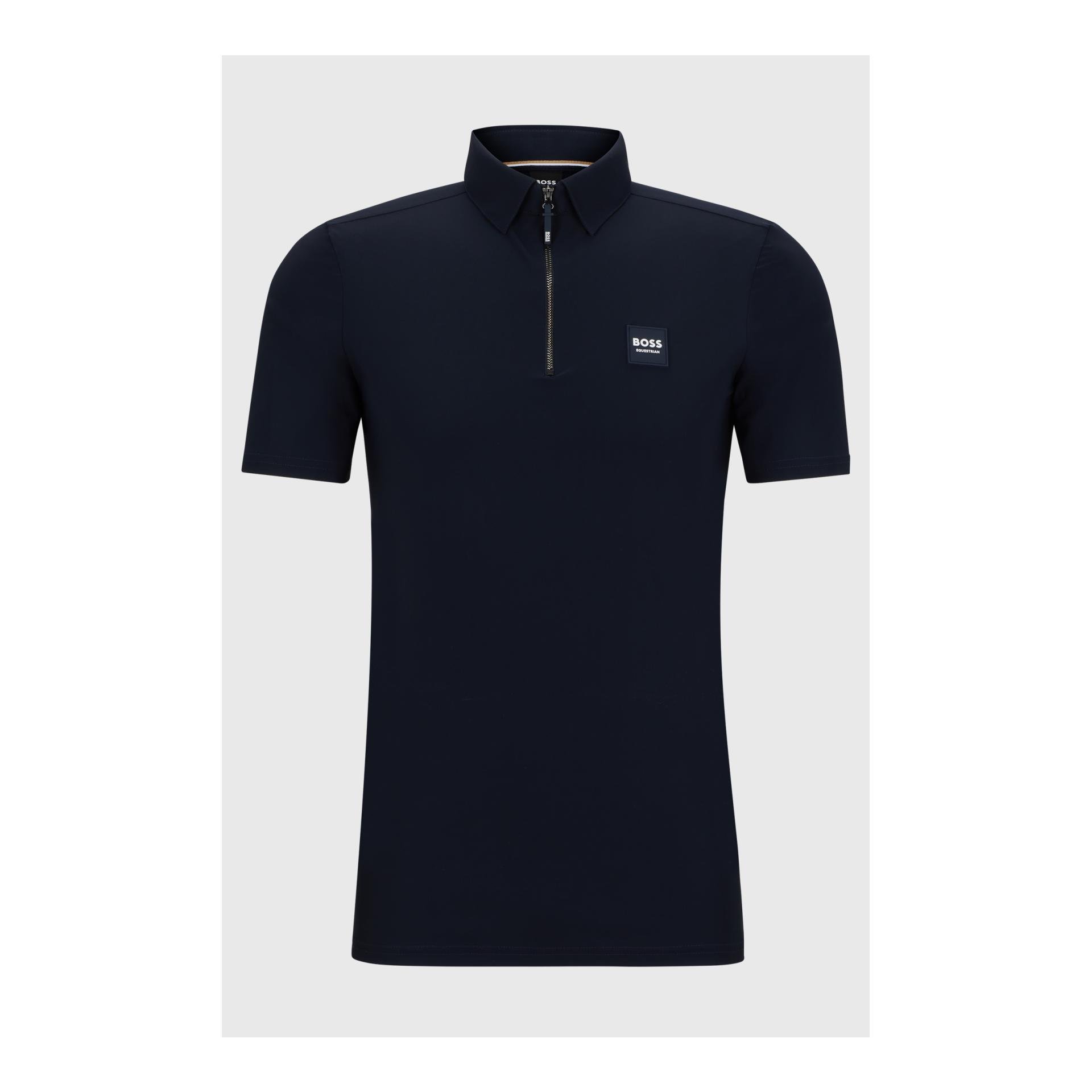 BOSS Equestrian Trainingsshirt Polo Noah Herren - Sky Captain - Grösse Bekleidung Herren: S