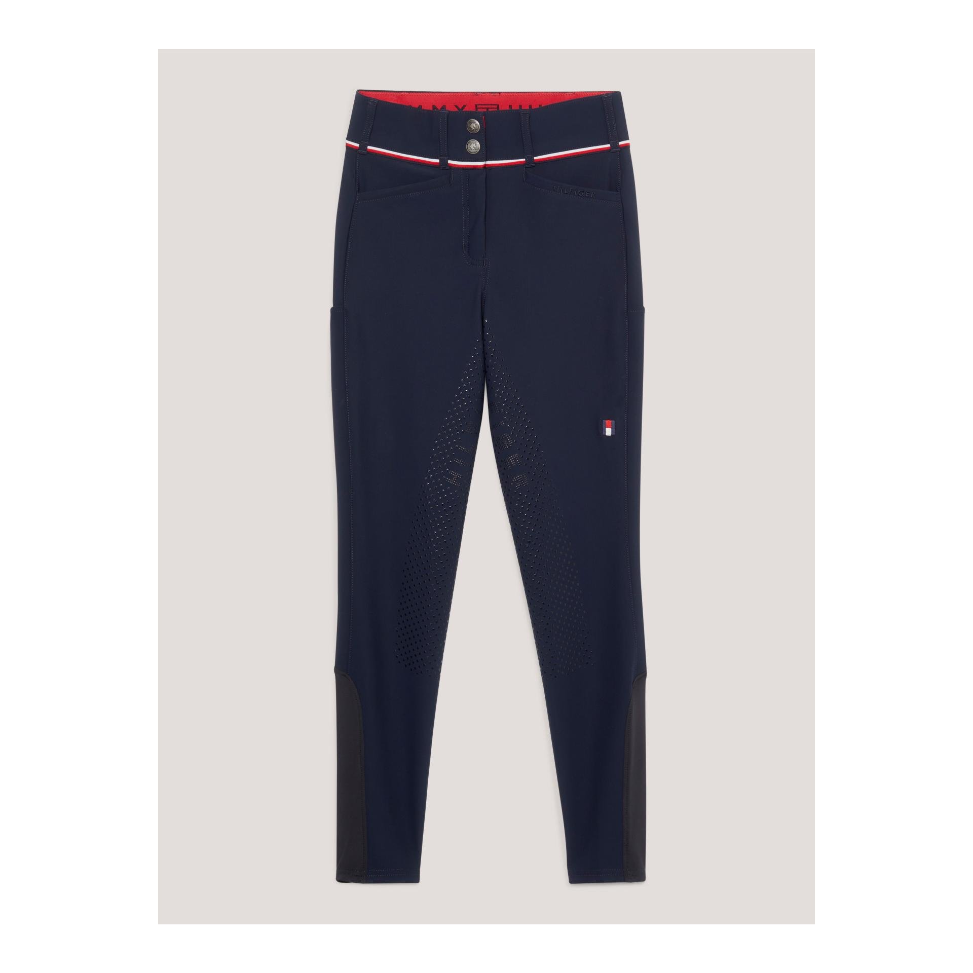 Tommy Hilfiger Equestrian Reithose Geneva Vollgrip Damen - Desert Sky - Grösse Bekleidung Damen: M