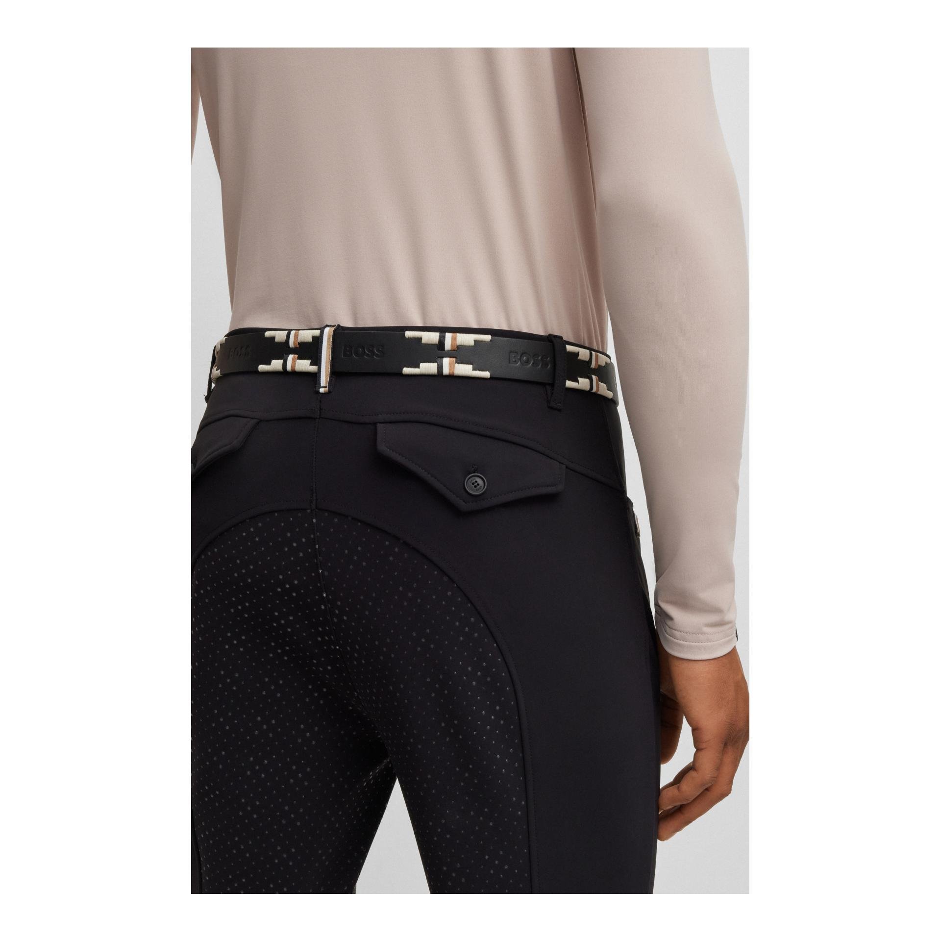 BOSS Equestrian Gürtel Polo Signature - Black -