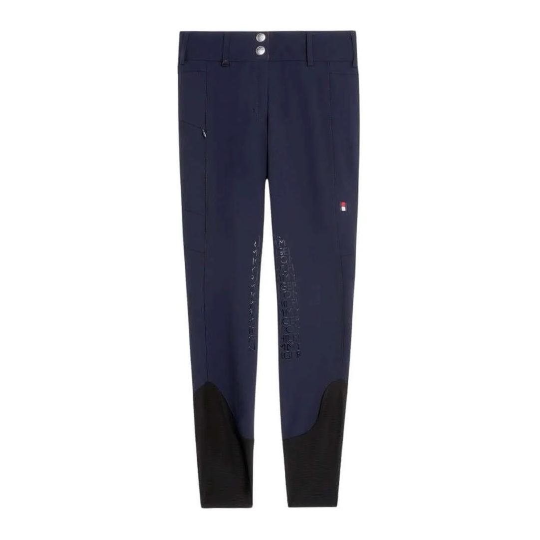 Tommy Hilfiger Equestrian Reithose Pro Kniebesatz Damen - Desert Sky -  Farbe: Desert Sky, Grösse: XXL