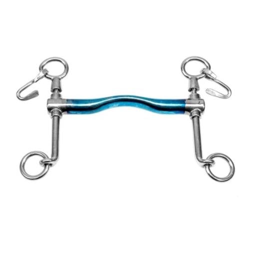 Trust Baby Kandare Pumpstange mit kleiner Zungefreiheit Low Port , 16mm