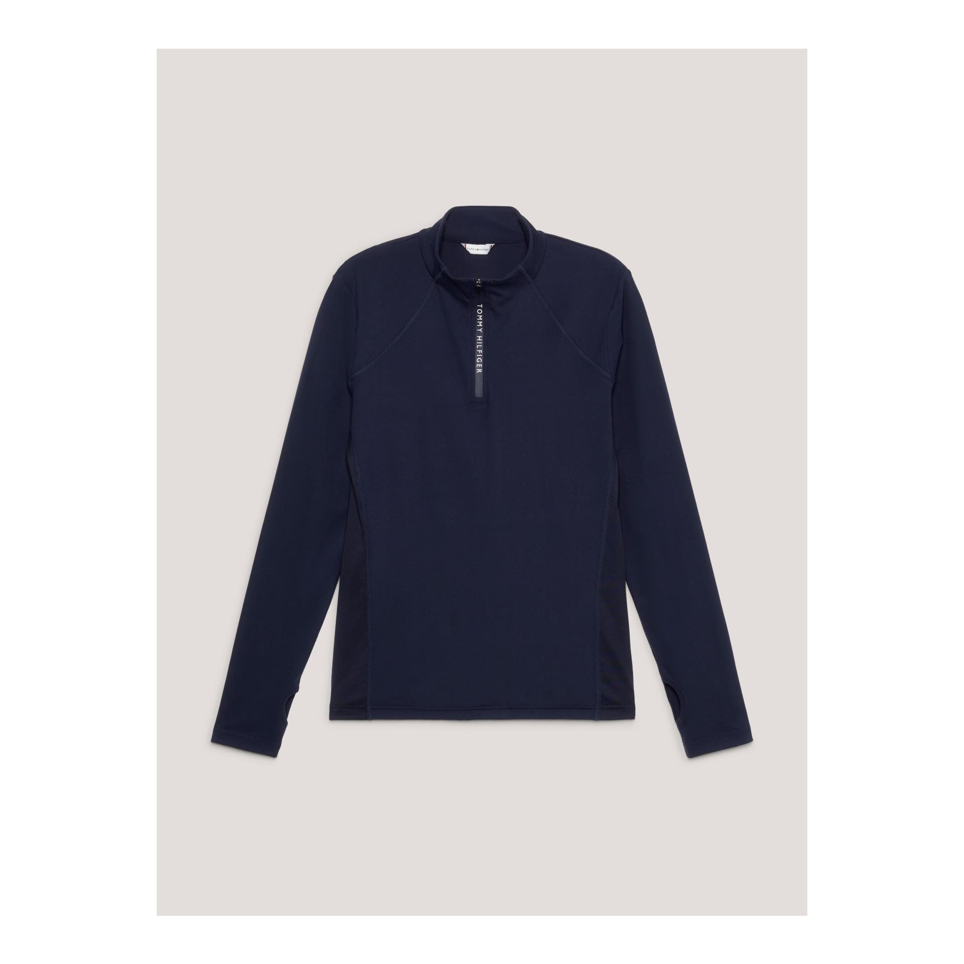 Tommy Hilfiger Equestrian Funktionsshirt Thermo Damen - Desert Sky - Grösse: XL