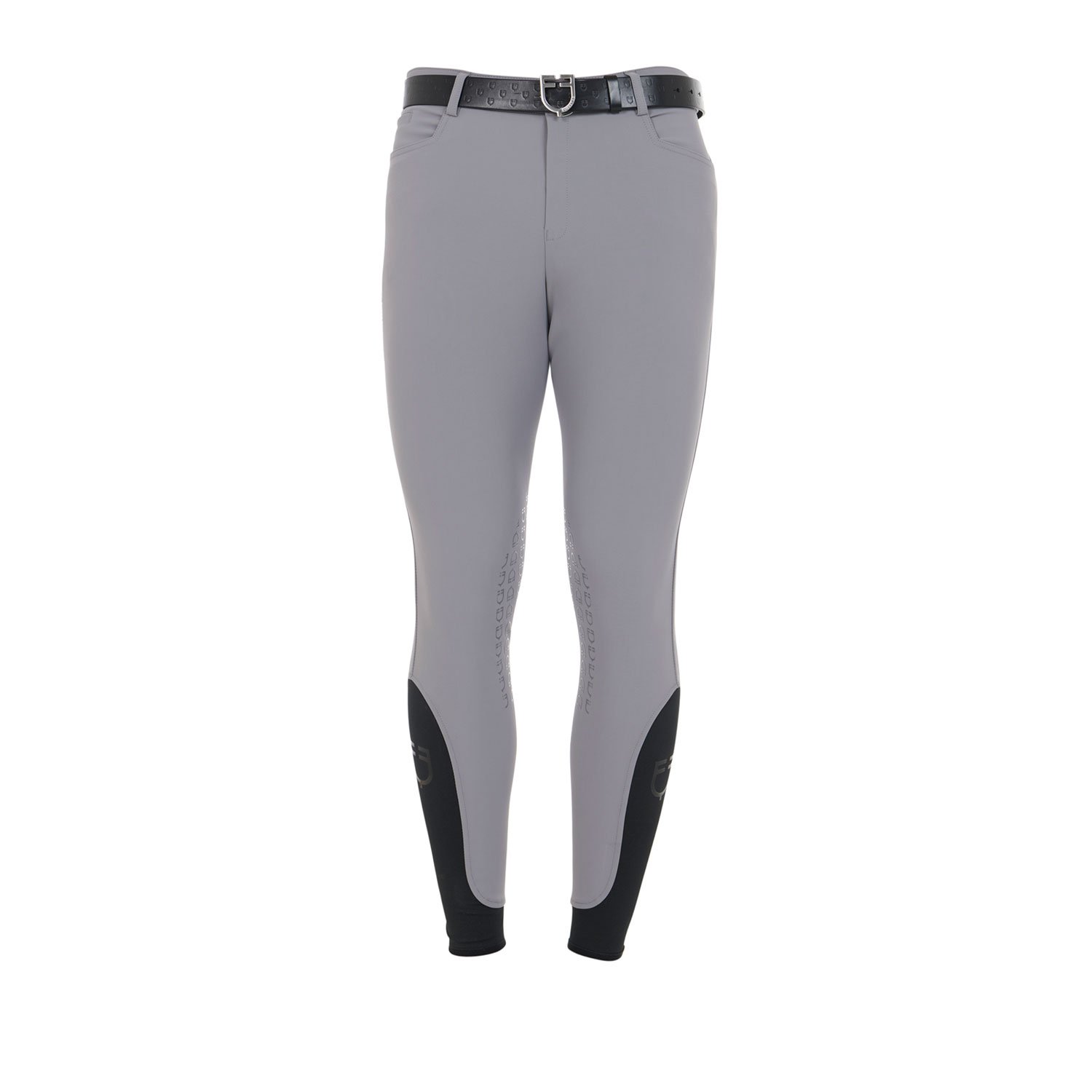 Equestro Reithose Caspar Kniebesatz Herren - Frost Grau - Farbe: Frost Grau, Kleidergrösse Herren DE/IT: DE: 48 / IT: 54