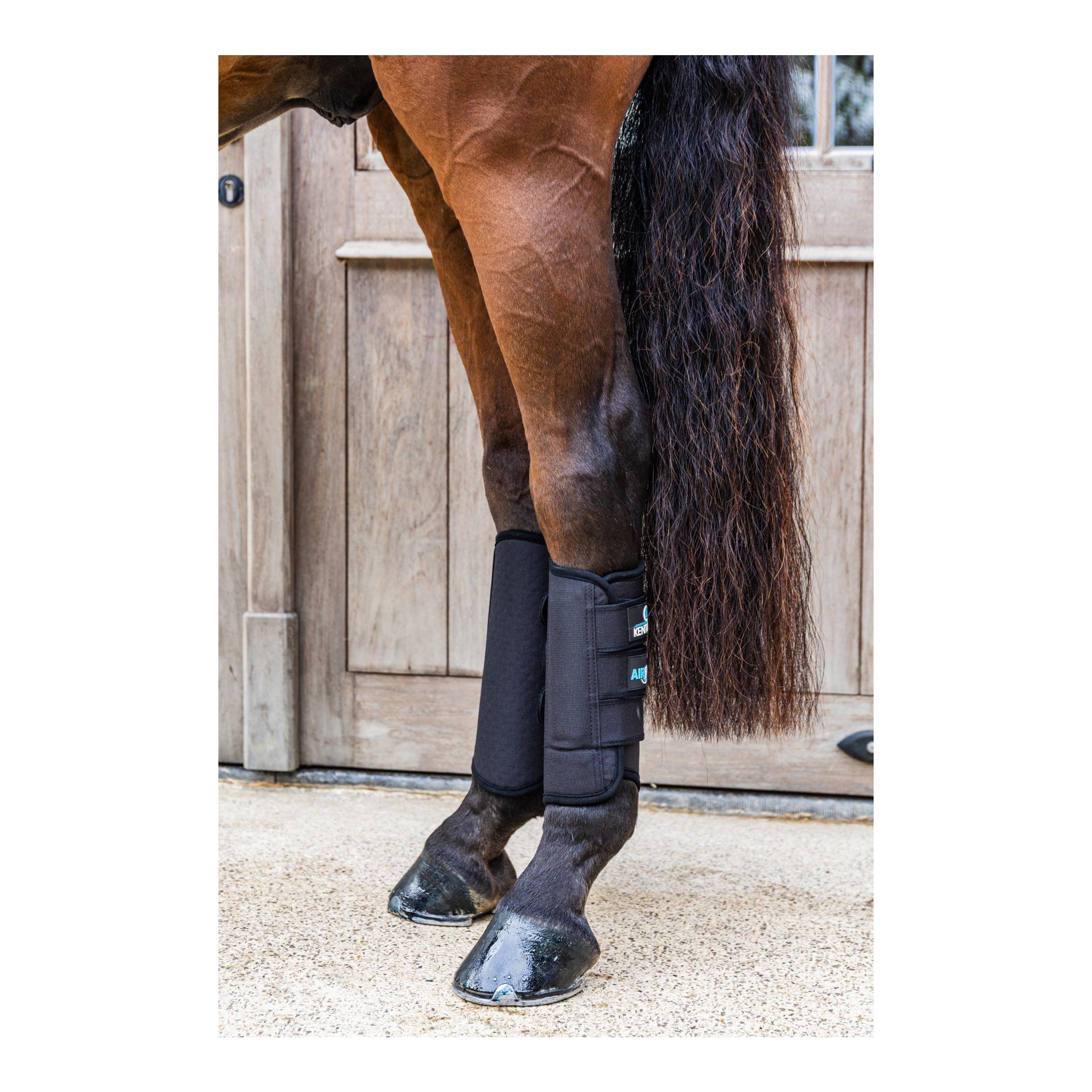 Kentucky Geländegamasche 3D Air Flow Hinten - Schwarz - Grösse: Full