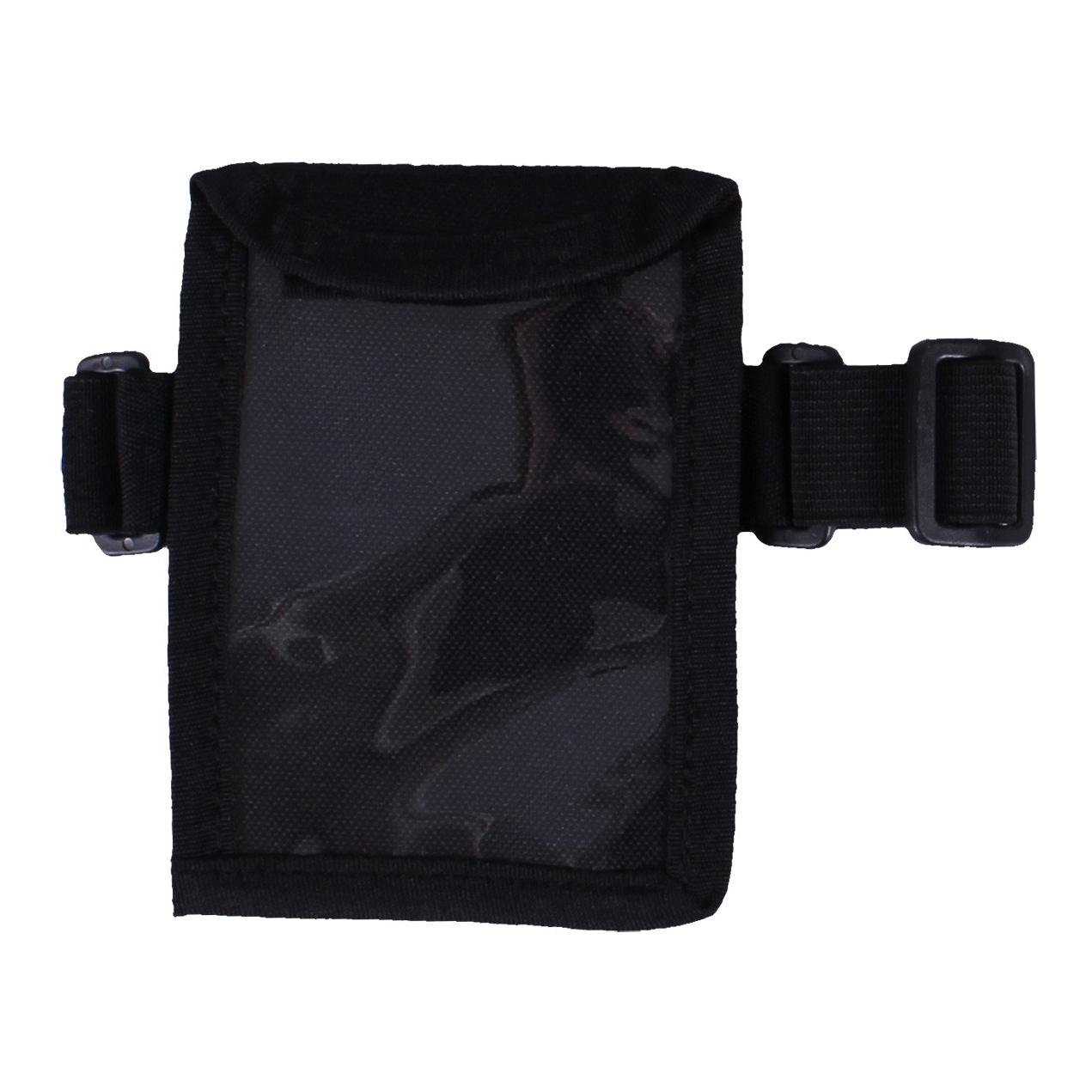 QHP Medical Card Halter Q-Cross - Schwarz - Farbe: Schwarz, Grösse: One Size