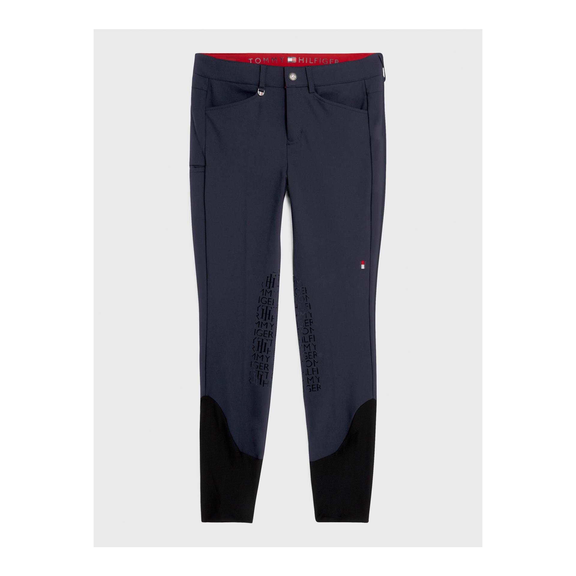 Tommy Hilfiger Equestrian Reithose Kniebesatz Pro TH Herren - Desert Sky -  Farbe: Desert Sky, Grösse: L