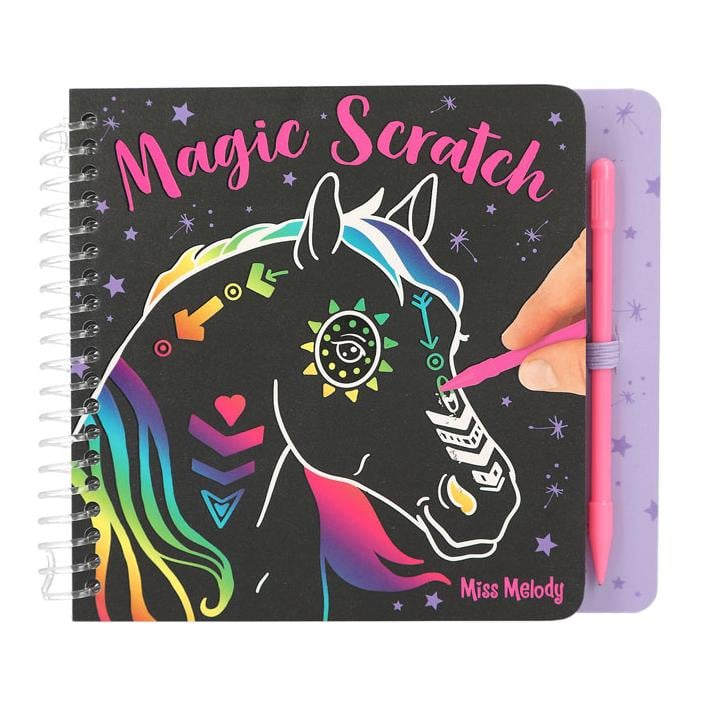 Miss Melody Mini Magic-Scratch Book - Bunt -
