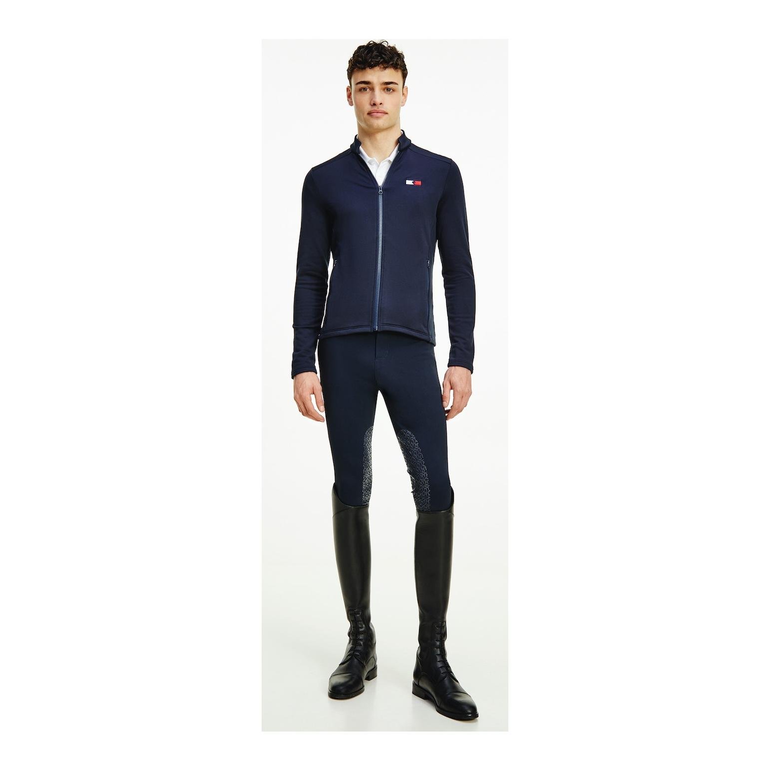 Tommy Hilfiger Equestrian Trainingsjacke Unicolor Herren - Desert Sky - Grösse Bekleidung Herren: S