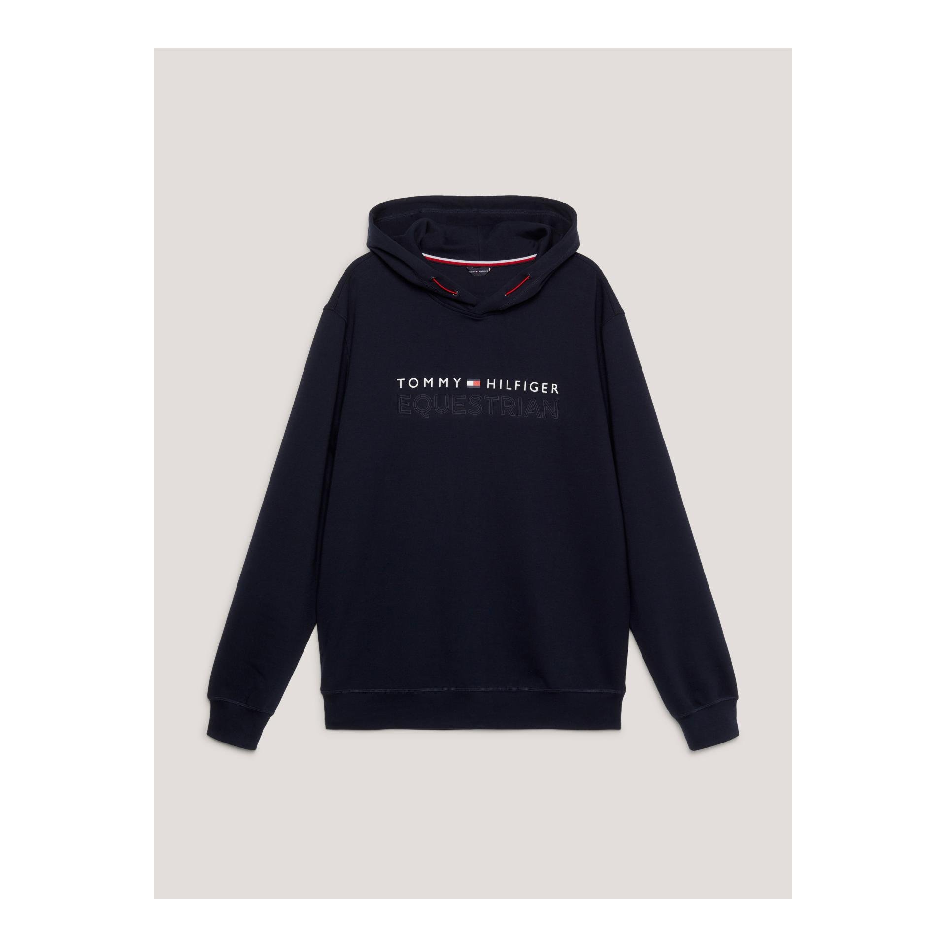 Tommy Hilfiger Equestrian Hoodie Fleece London Herren - Desert Sky - Grösse: XL, Farbe: Desert Sky