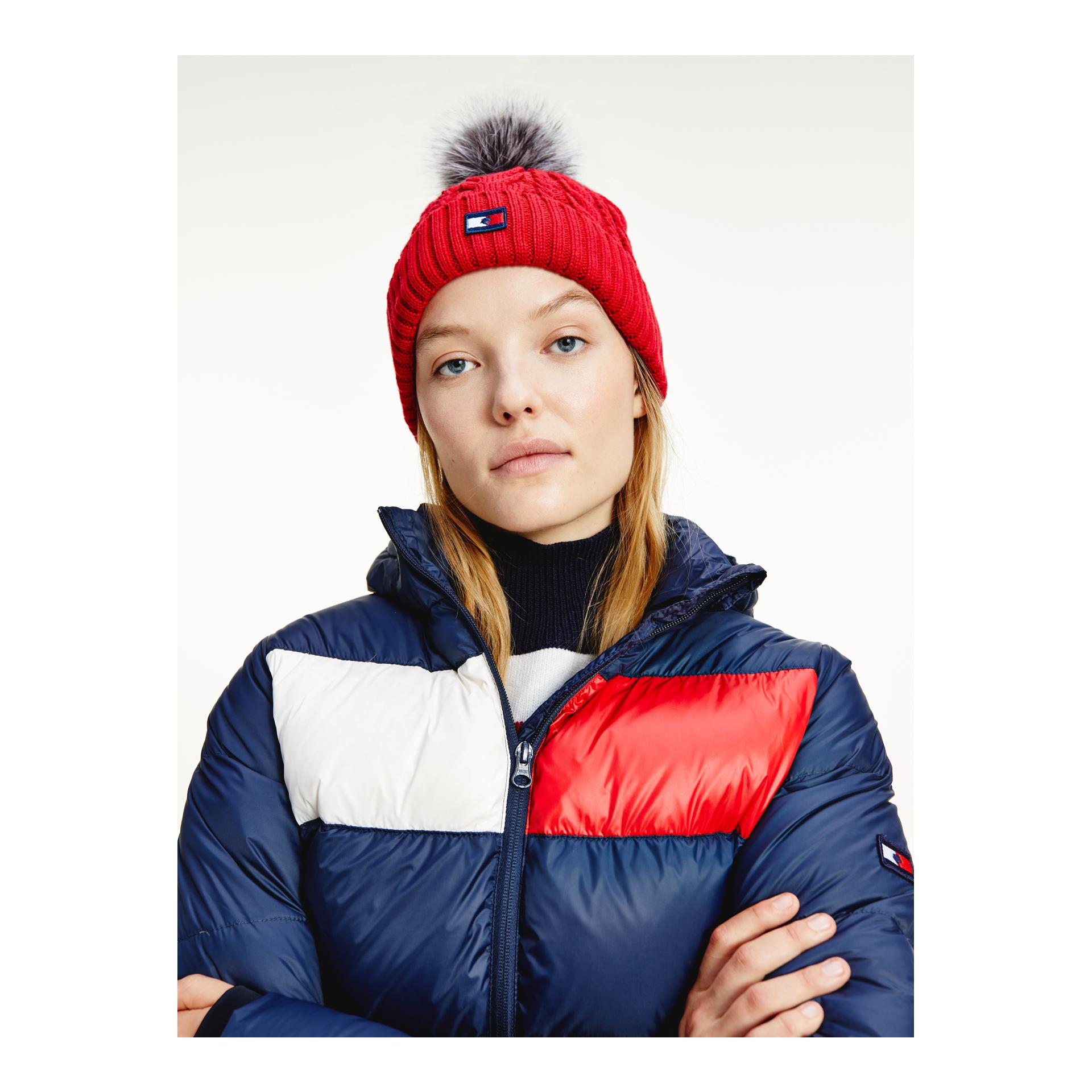 Tommy Hilfiger Equestrian Mütze TH Equestrian Statement Damen - Primary Red -