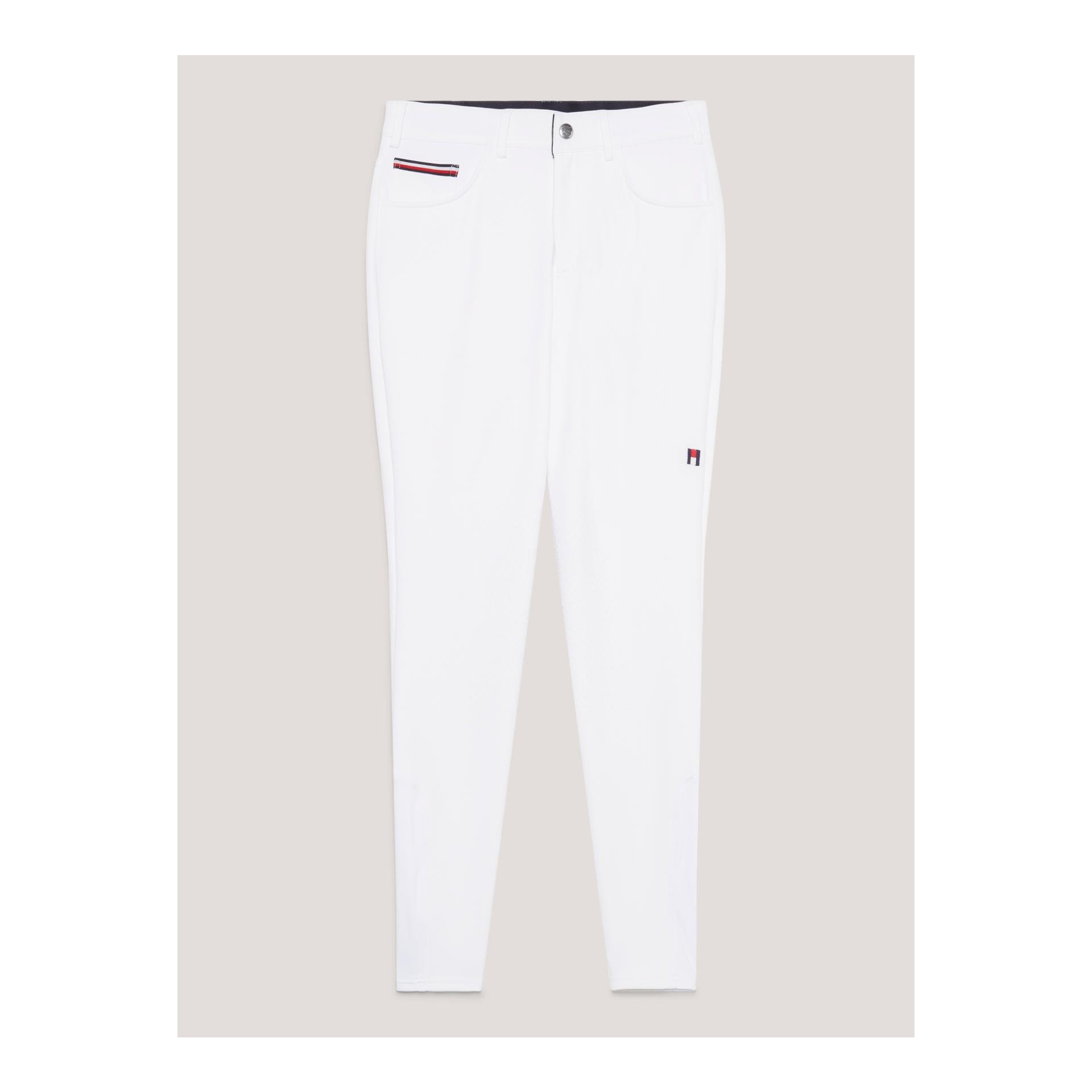 Tommy Hilfiger Equestrian Reithose Geneva All Year Kniegrip Herren - Optic White -  Farbe: Optic White, Grösse: M