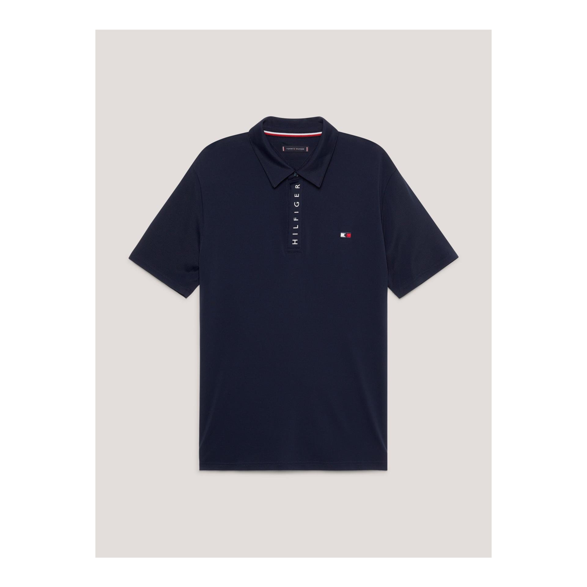 Tommy Hilfiger Equestrian Poloshirt Harlem Herren - Desert Sky - Grösse Bekleidung Herren: S