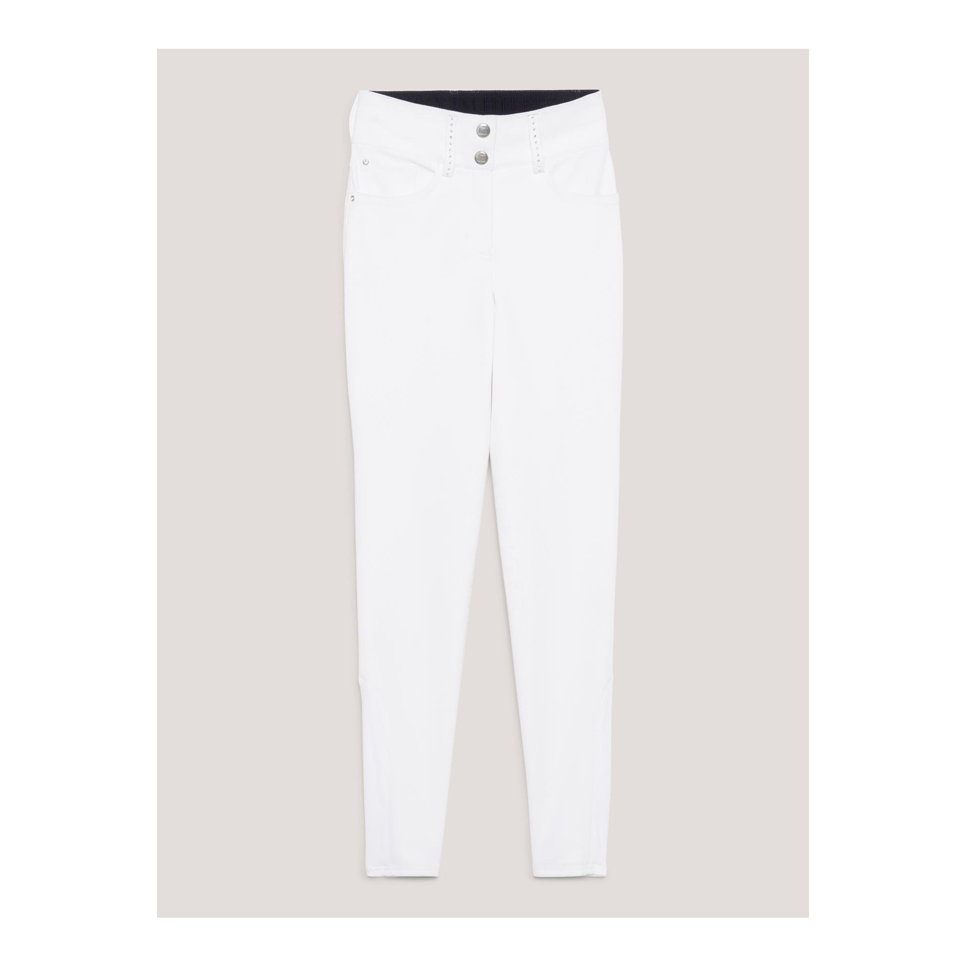 Tommy Hilfiger Equestrian Reithose St.Tropez Vollgrip Damen - Optic White - Grösse: XXL