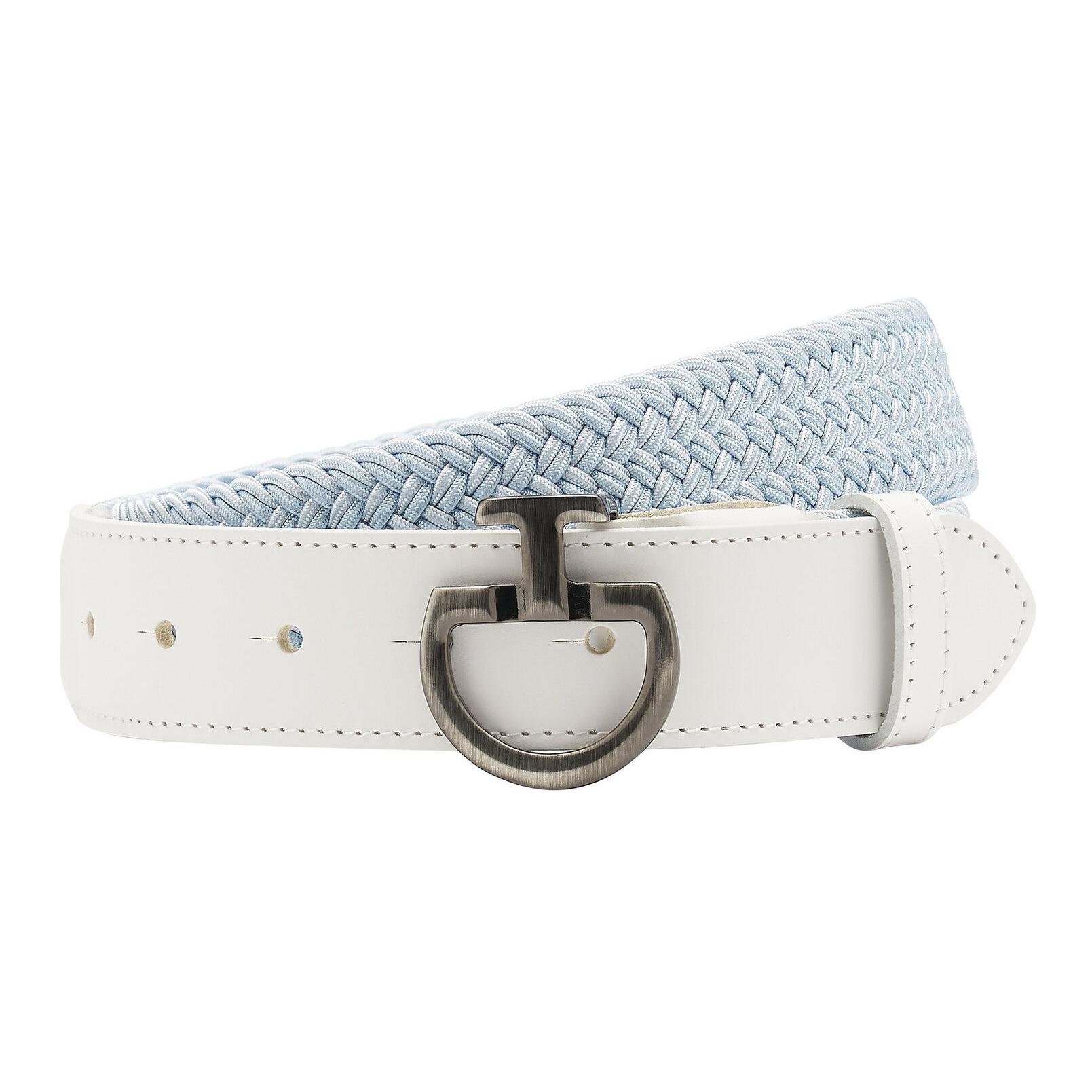 Cavalleria Toscana Gürtel CT Clasp Damen - light blue/white