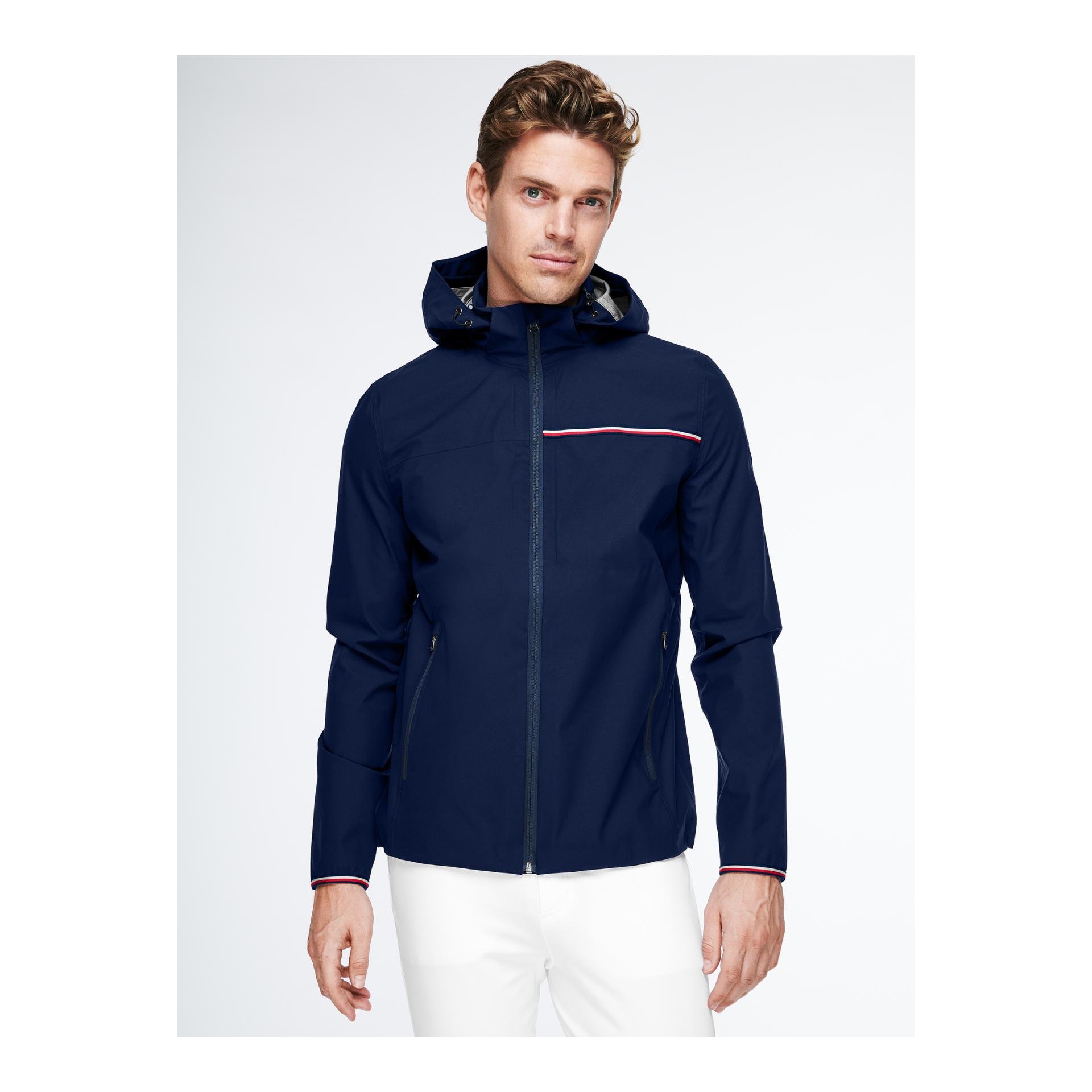 Tommy Hilfiger Equestrian Regenjacke Performance Herren - Desert Sky - Grösse Bekleidung Herren: M