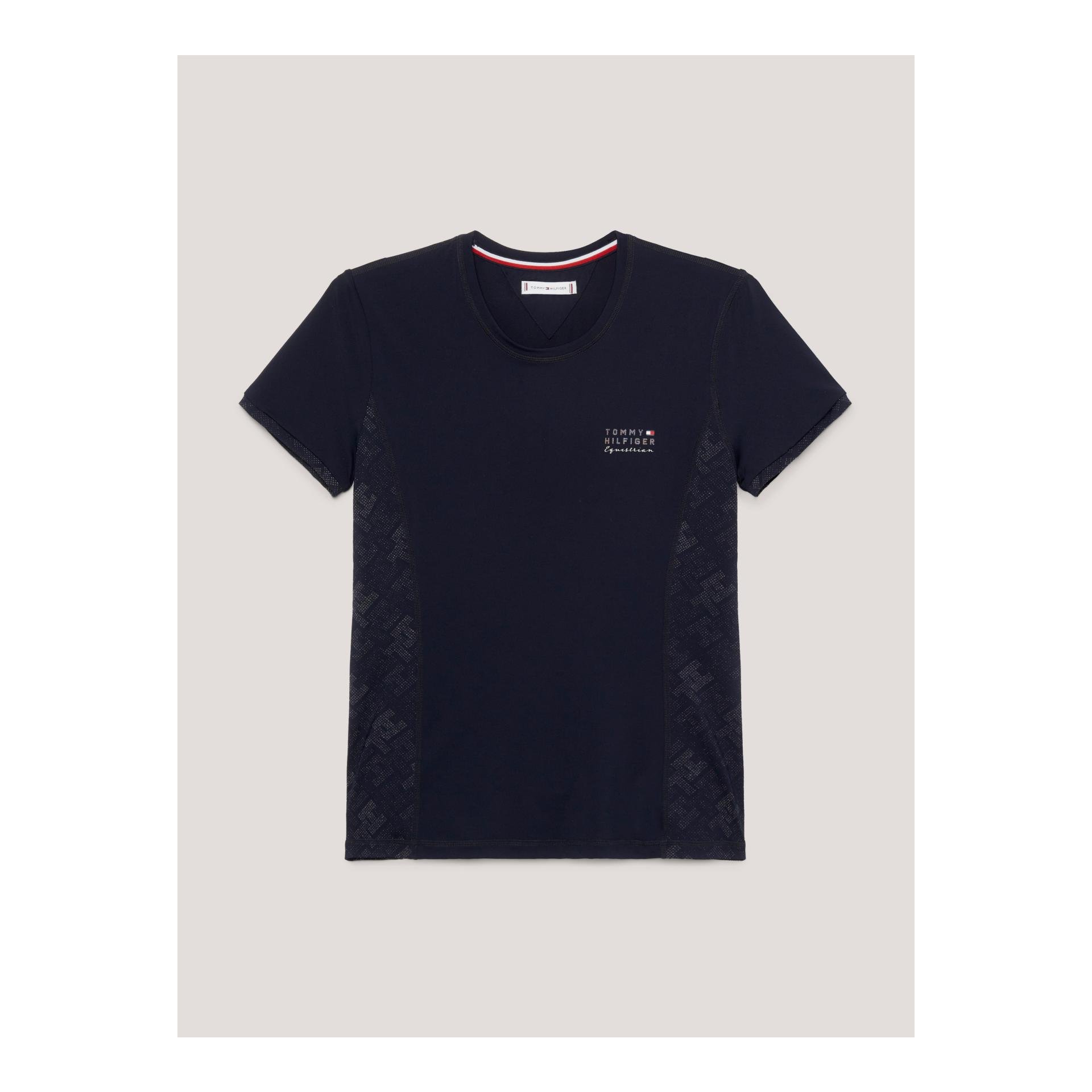 Tommy Hilfiger Equestrian T-Shirt Boston Cooling Training Damen - Multi - Grösse Bekleidung Damen: L