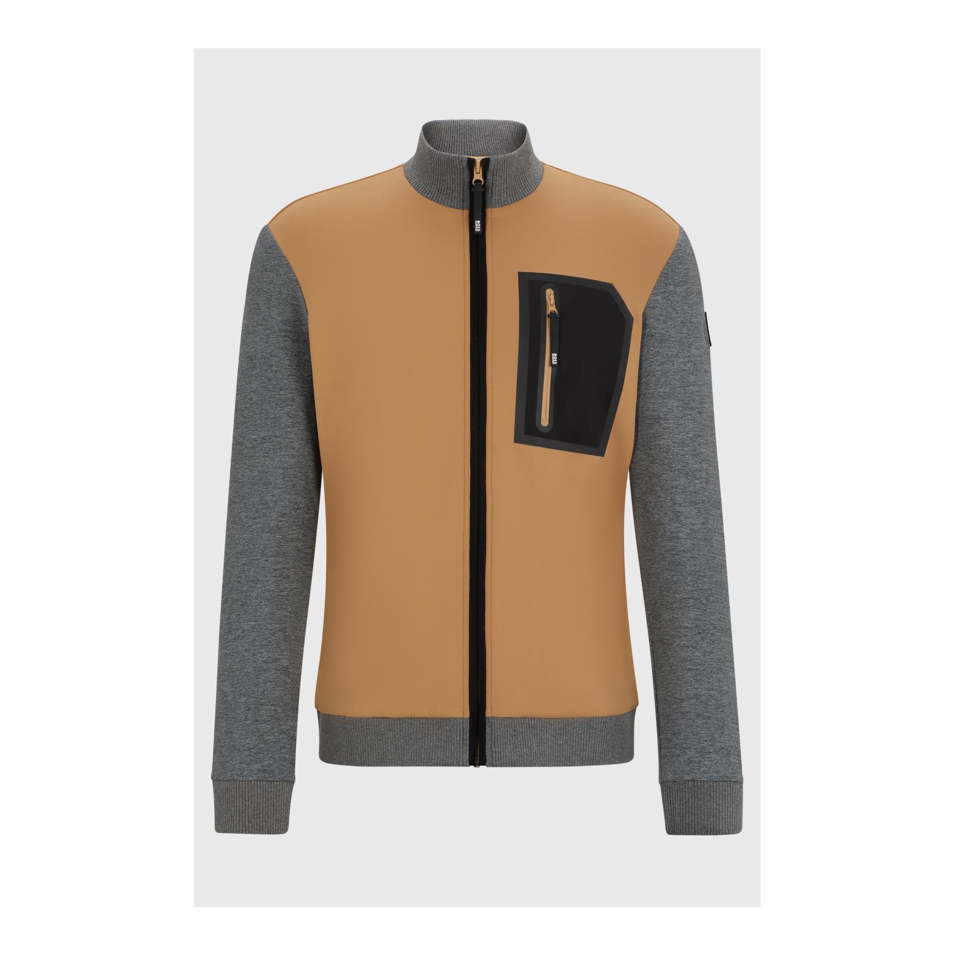 BOSS Equestrian Jacke Function Sammy Herren - Camel - Farbe: Camel, Grösse Bekleidung Herren: L