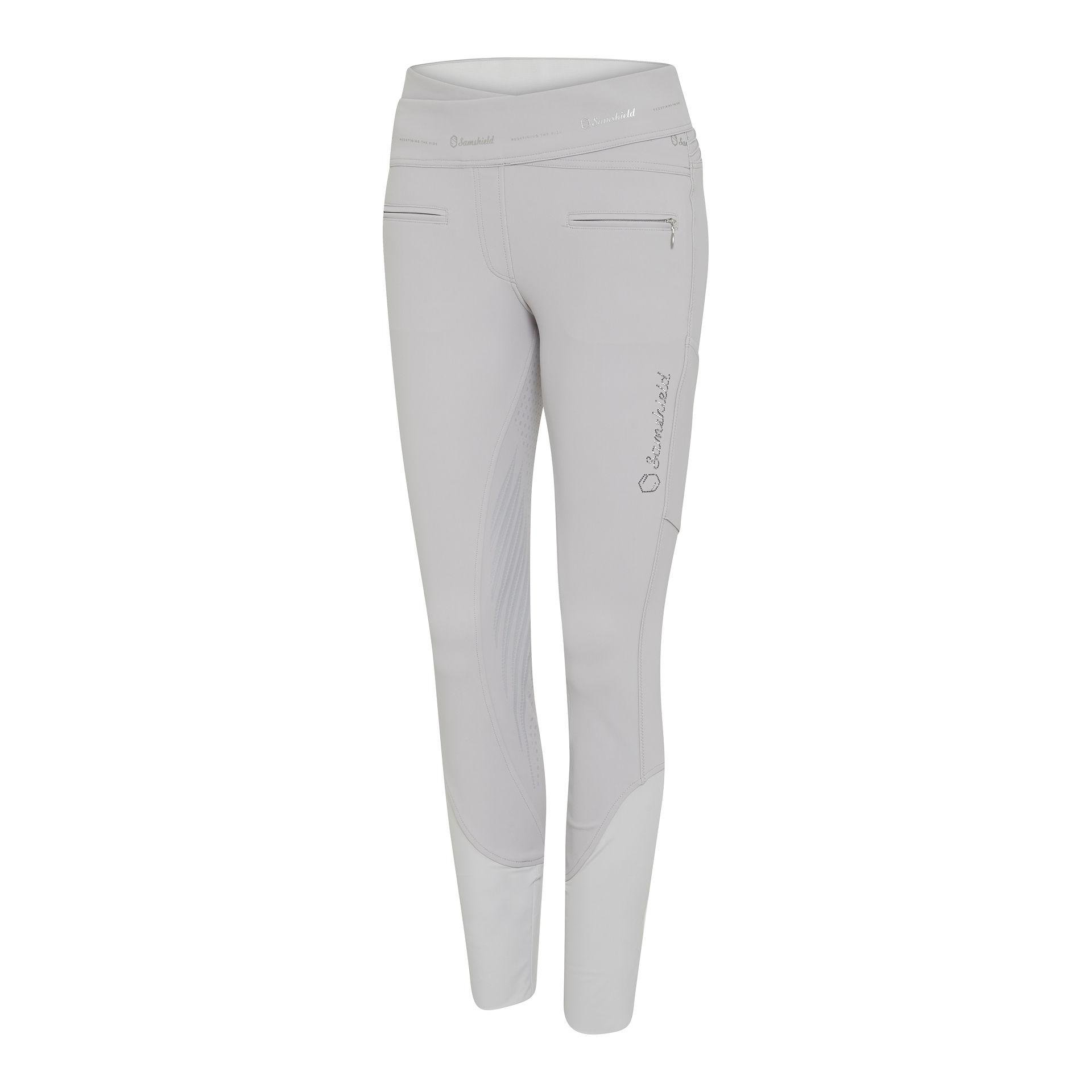 Samshield Reithose Alpha Vollbesatz Damen - Grey -