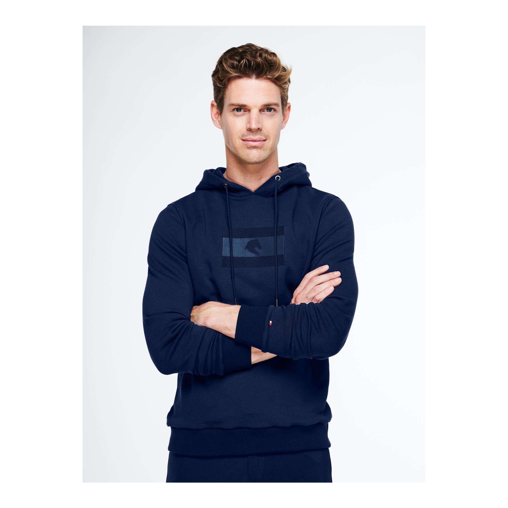 Tommy Hilfiger Equestrian Hoody Style Herren - desert sky Grösse Bekleidung Herren: S