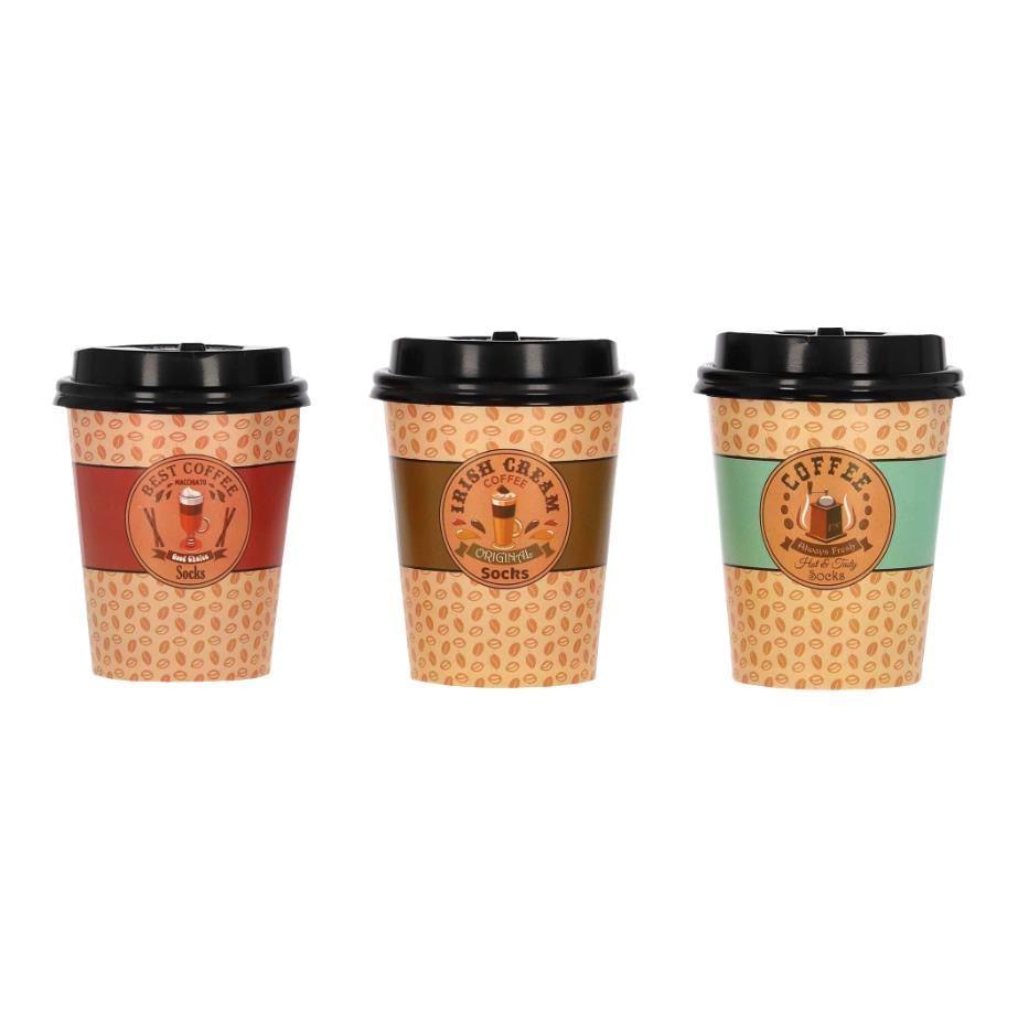 Schwesternuhr Fun Socken Coffee zufällige Farbe