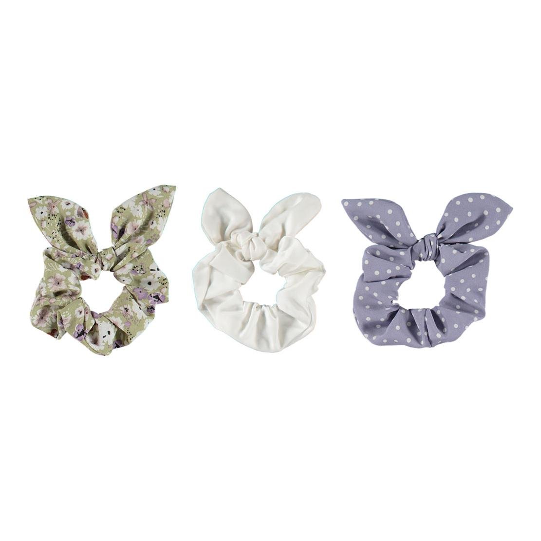 Schwesternuhr Scrunchies Haargummis 3er Pack