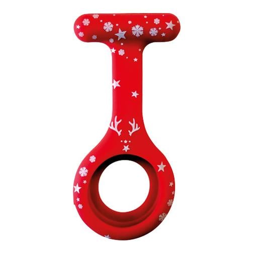 Schwesternuhr Silikonhülle Weihnachten