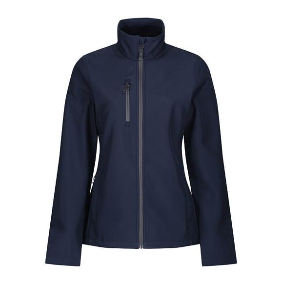 Schwesternuhr Recycled Softshell Jacke Damen