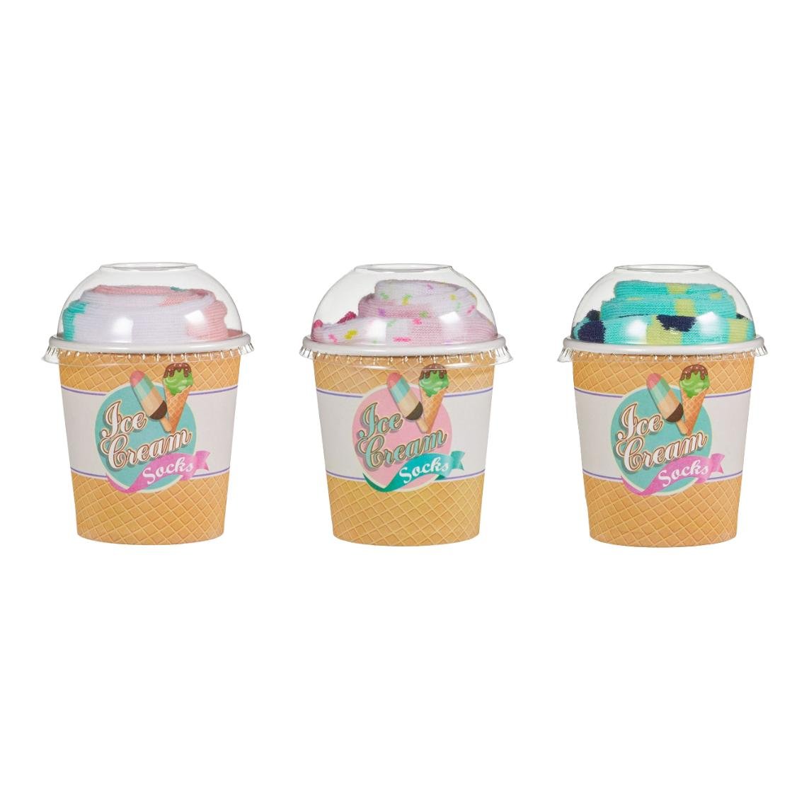 Schwesternuhr Fun Socken Ice Cream zufällige Farbe