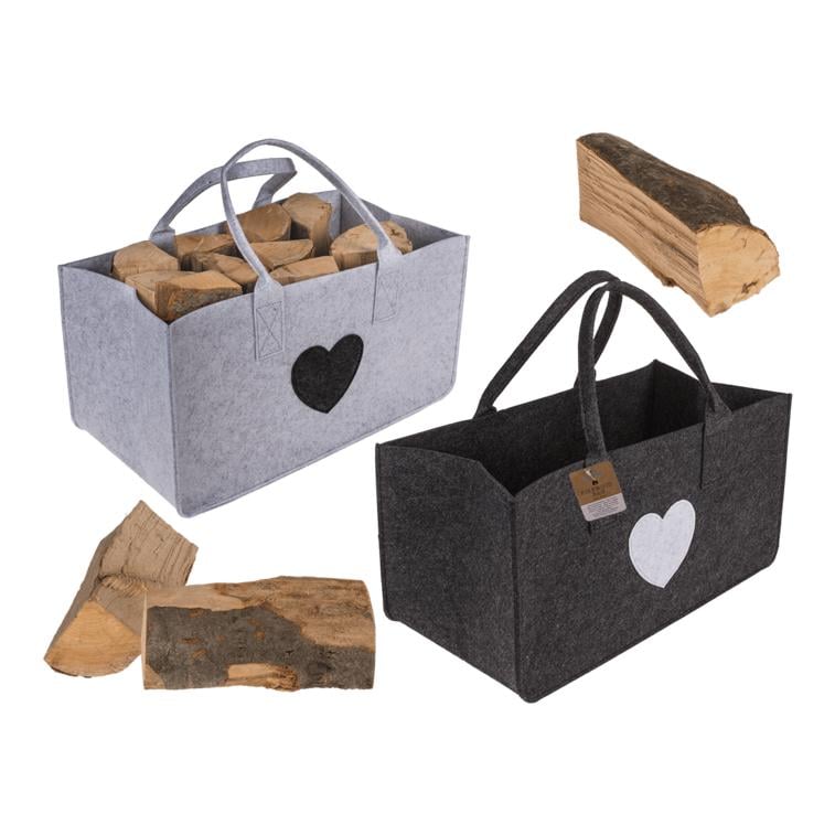 Schwesternuhr Filztasche Herz zufällige Farbe