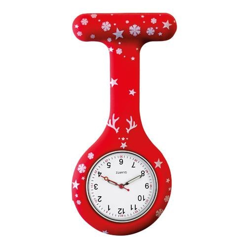 Schwesternuhr Sonderedition Silikon Weihnachten