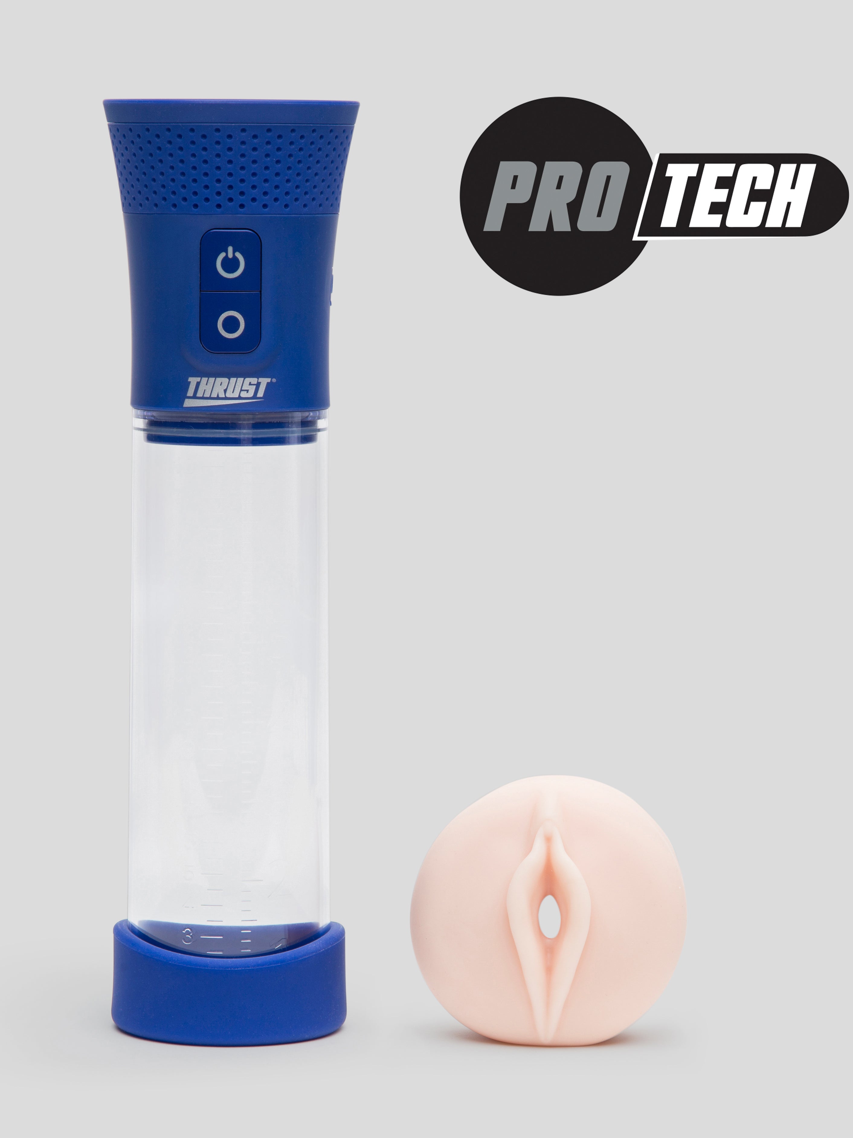 THRUST Pro Tech Automatische Penispumpe mit Vagina