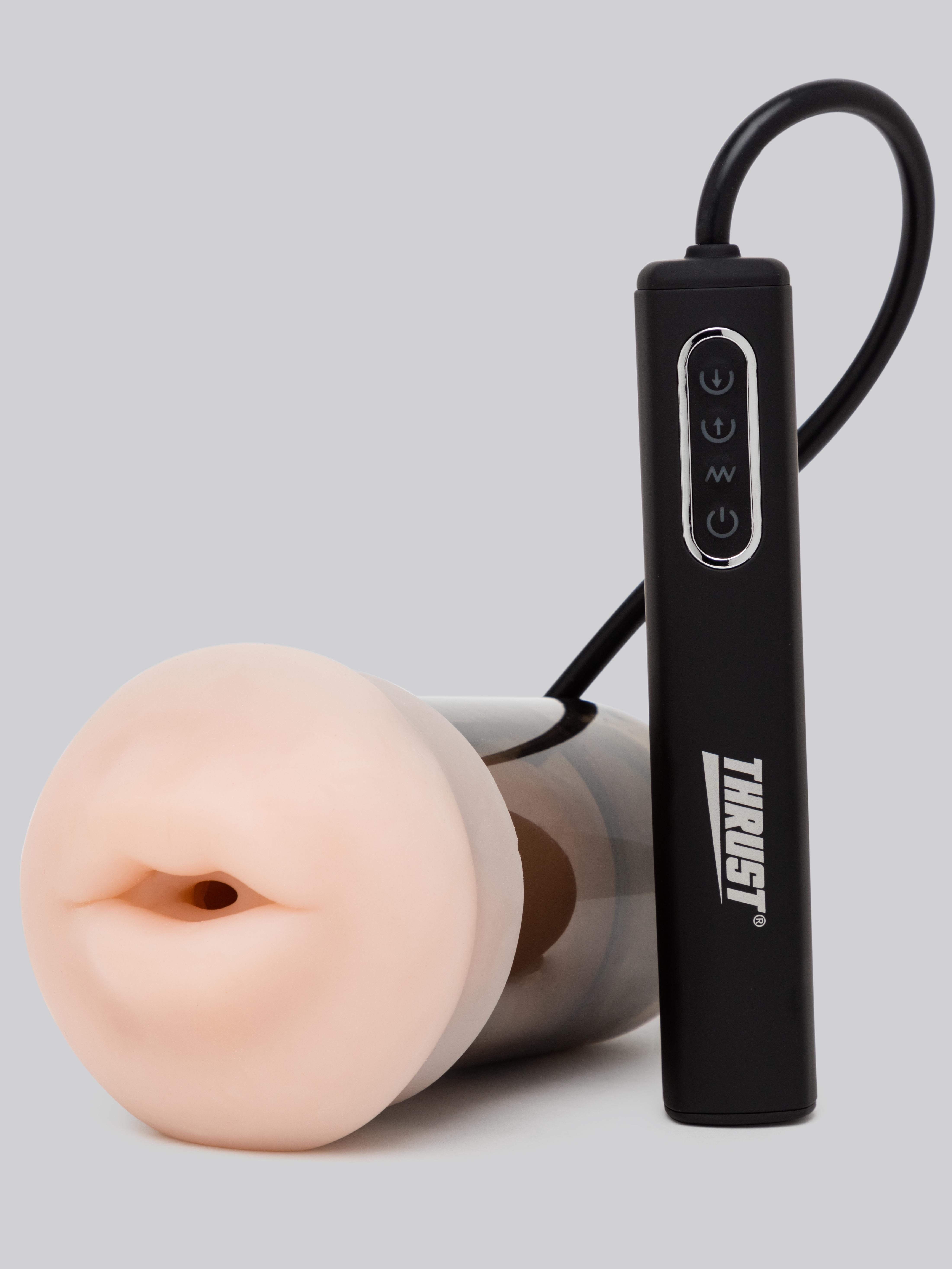 Thrust, Masturbator Mit Vibration, Thrust Pro Tech Realistischer Masturbator Mit Saugfunktion- Amorana
