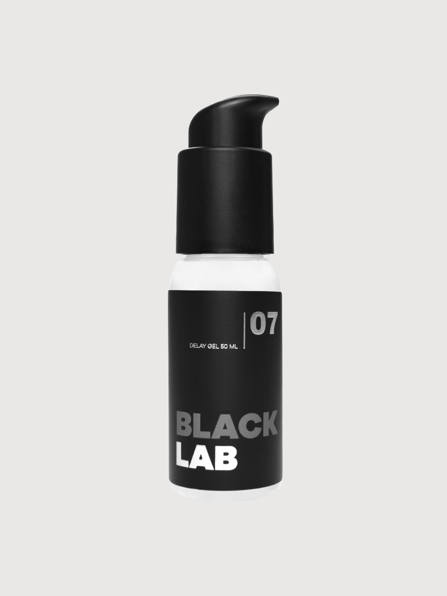 Blacklab Delay Gel 07 Ejakulation Verzögern, Transparent, 50 Ml - Amorana