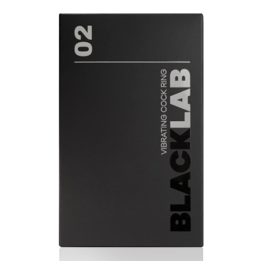 Blacklab Vibrating Cock Ring 02 Penisring Mit Vibration, Anfängergeeignet, Schwarz - Amorana
