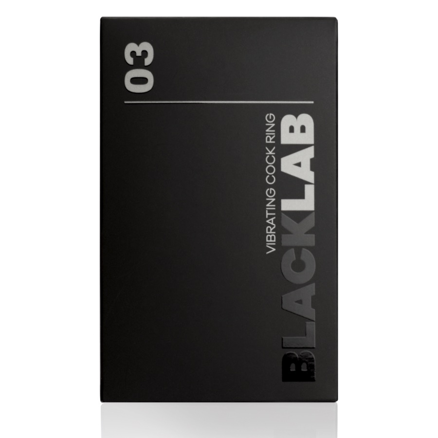 Blacklab Vibrating Ring 03 Penisring Mit Vibration, Anfängergeeignet, Schwarz - Amorana