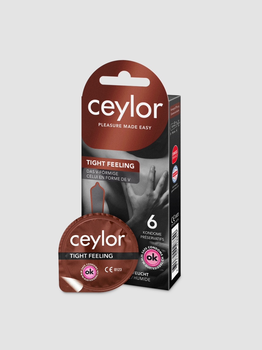 Ceylor Tight Feeling Kondome, 6 Stück - Amorana