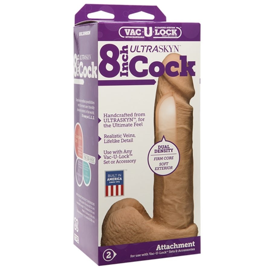 Doc-johnson Vac-u-lock Ultraskyn Cock Dildo, Anfängergeeignet, Nude - Amorana