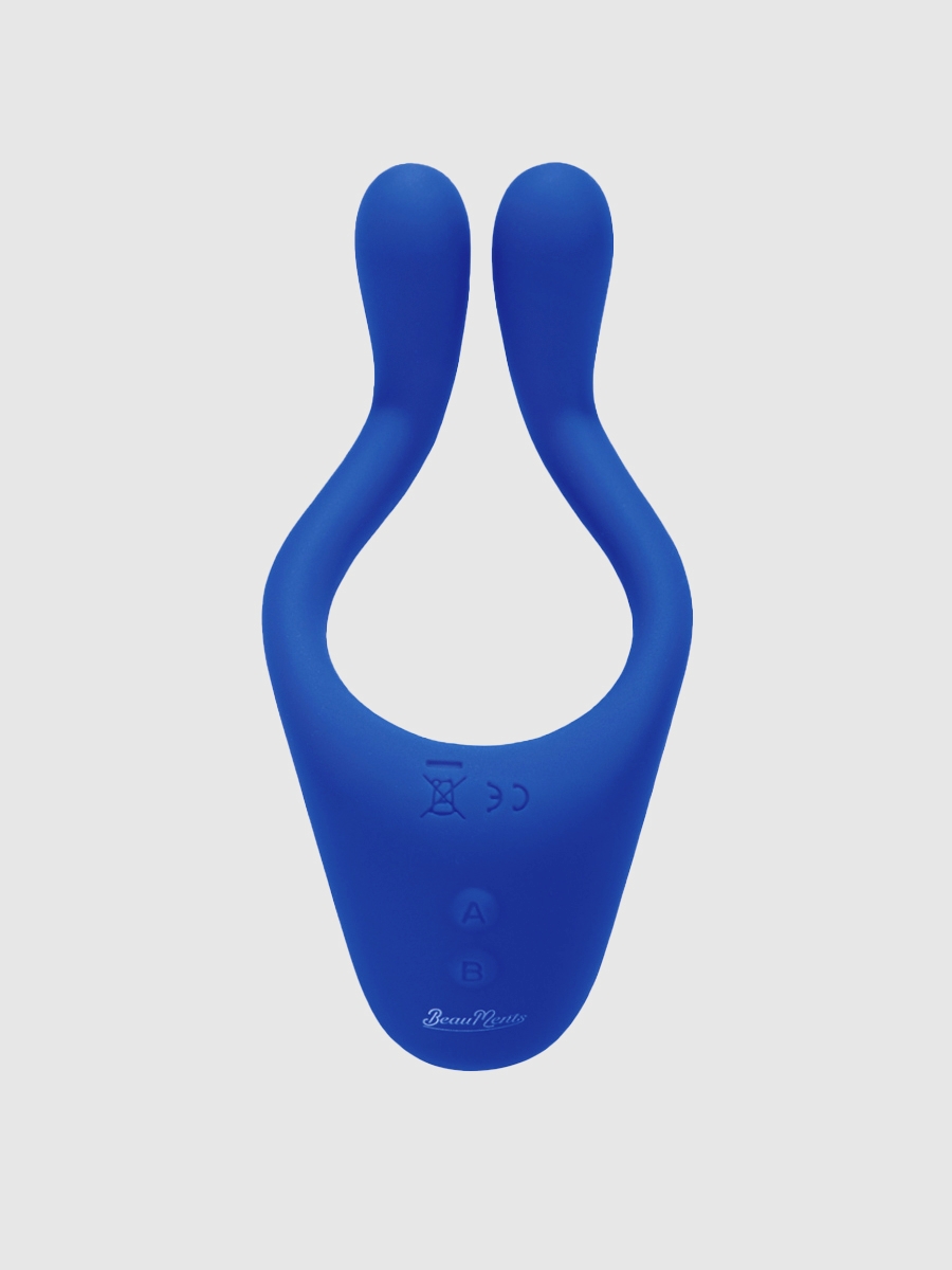 Beauments Doppio Paarvibrator, Blau - Amorana