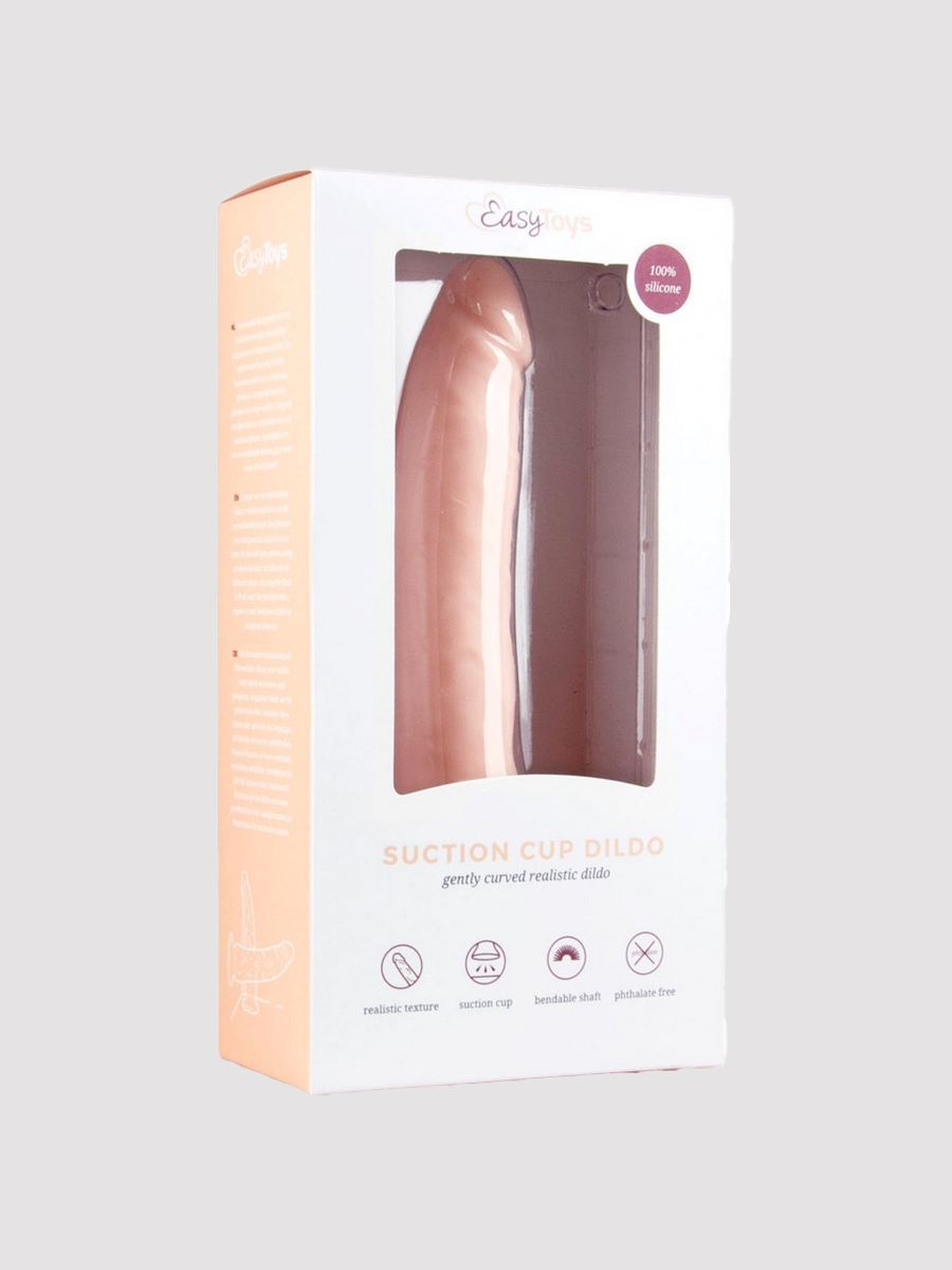 Easytoys Suction Cup Dildo Dildo, Nude - Amorana