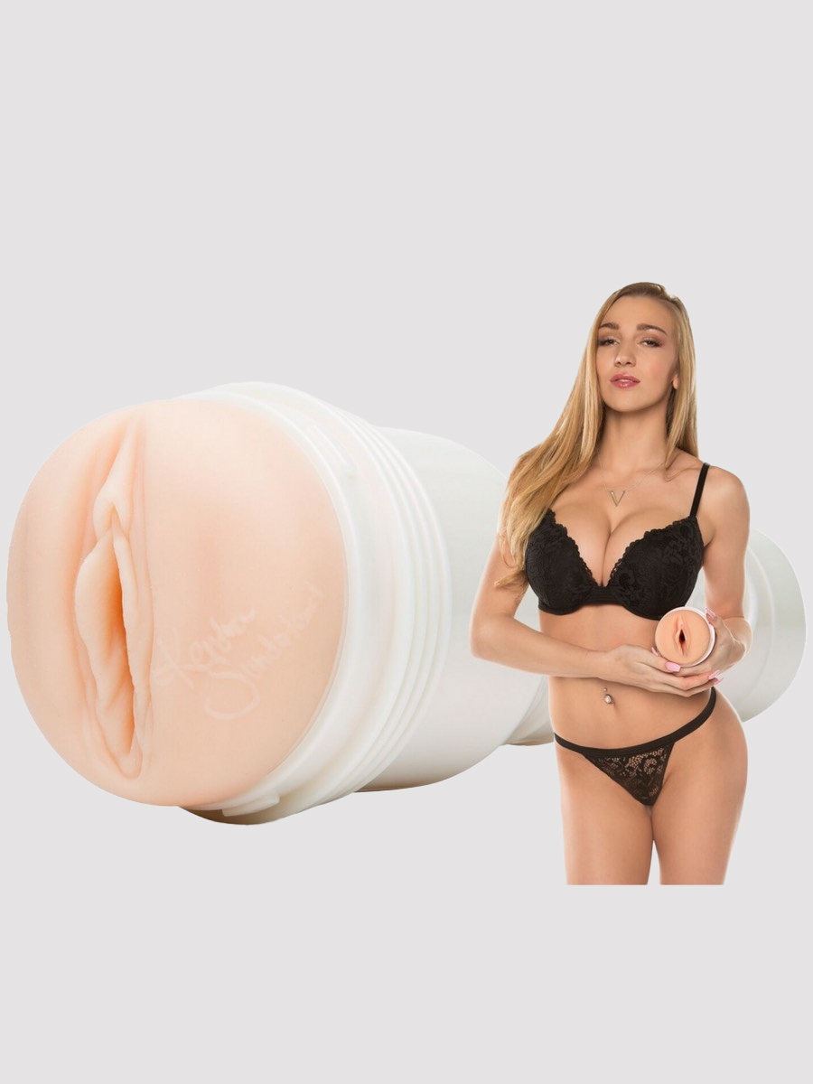 Fleshlight Kendra Sunderland Manueller Masturbator, Pearl - Amorana