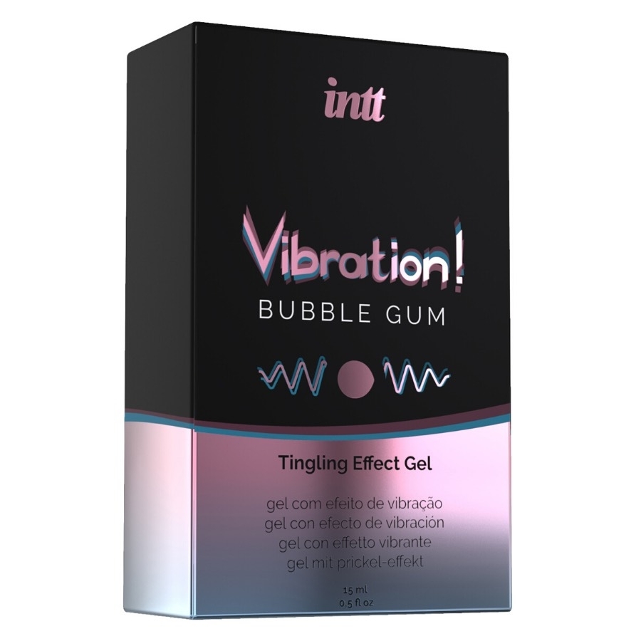 Intt Vibration! Bubble Gum Gel Orgasmus Verstärker, Bubble Gum, Bubble Gum, Pink, 15 Ml - Amorana